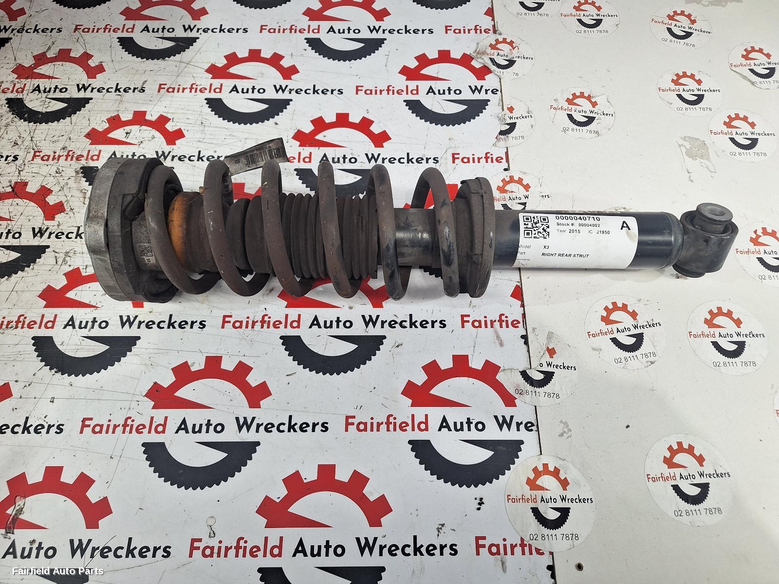 2010-2017 Bmw X3 Right Rear Strut
