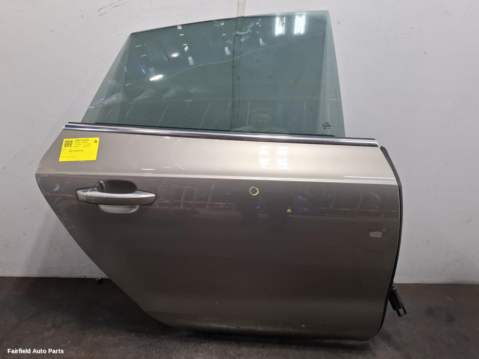2011-2018 Audi A7 Right Rear Door Sliding