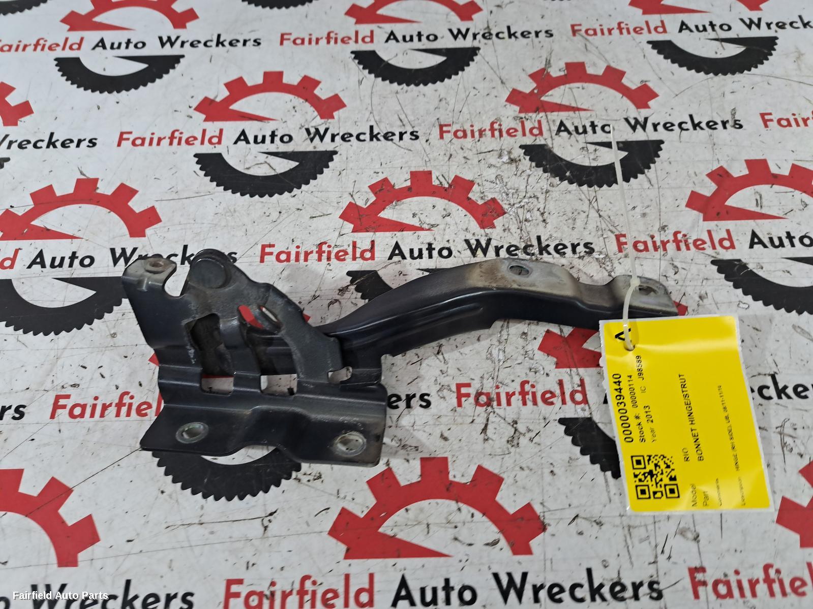 2011-2016 Kia Rio Bonnet Hinge Strut