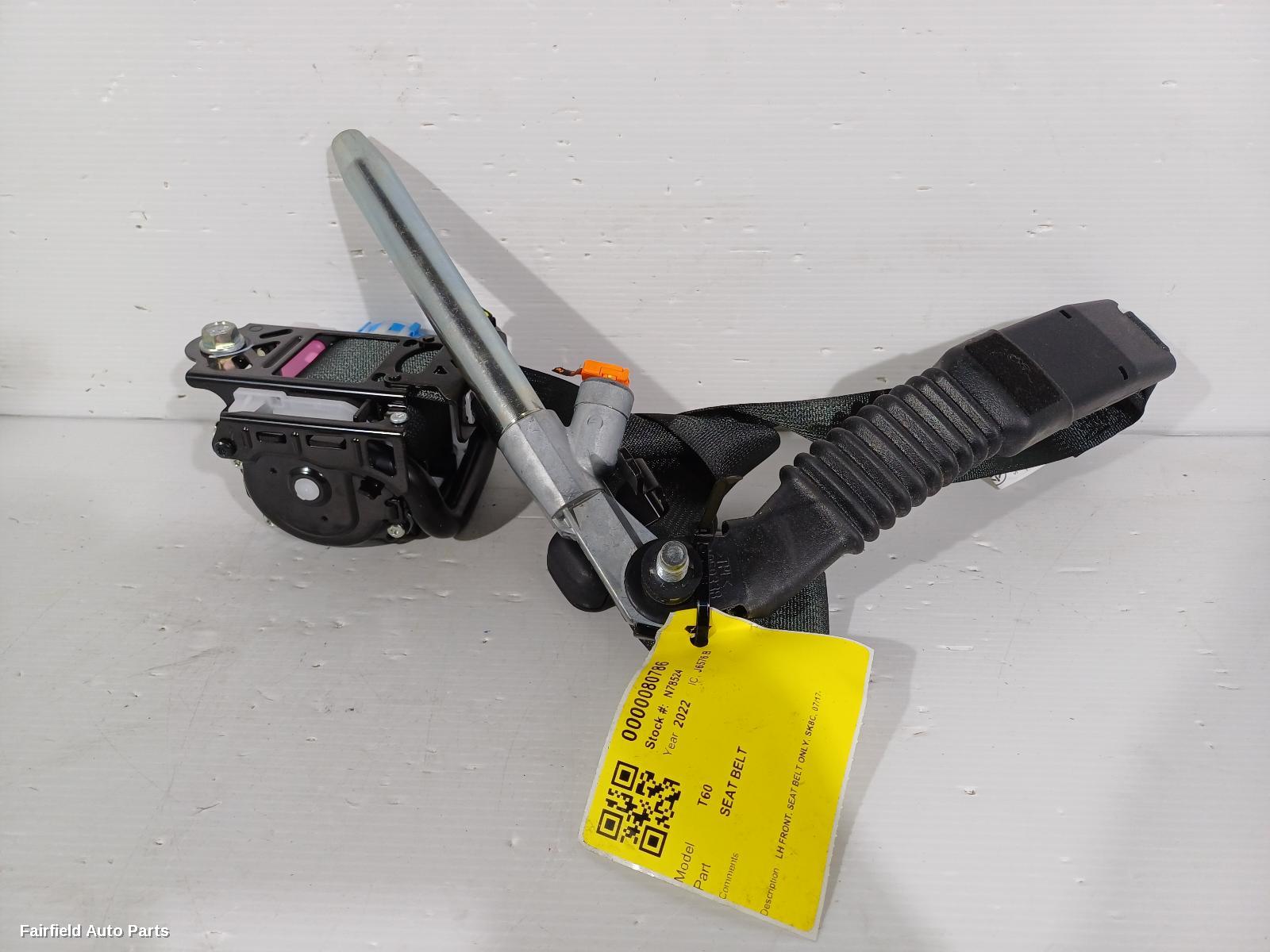 2017-2025 Ldv T60 Seatbelt Stalk
