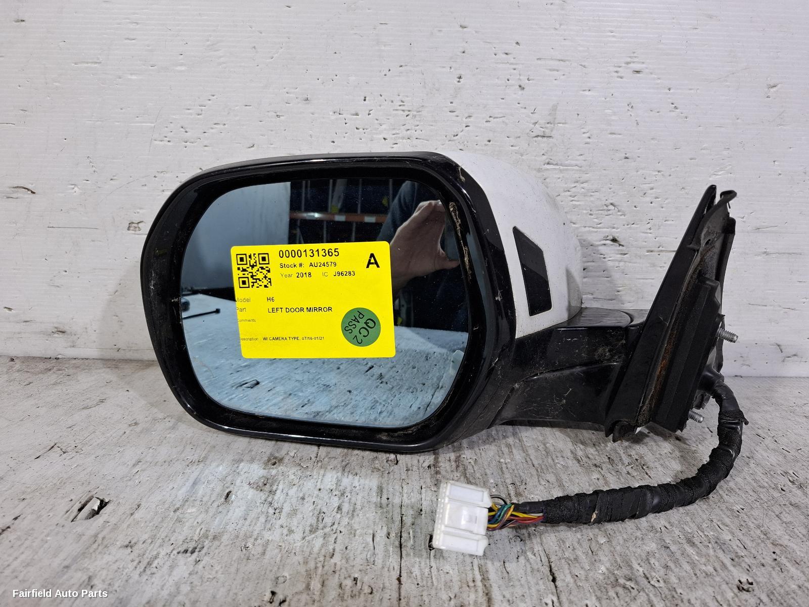 2016-2021 Haval H6 Left Door Mirror