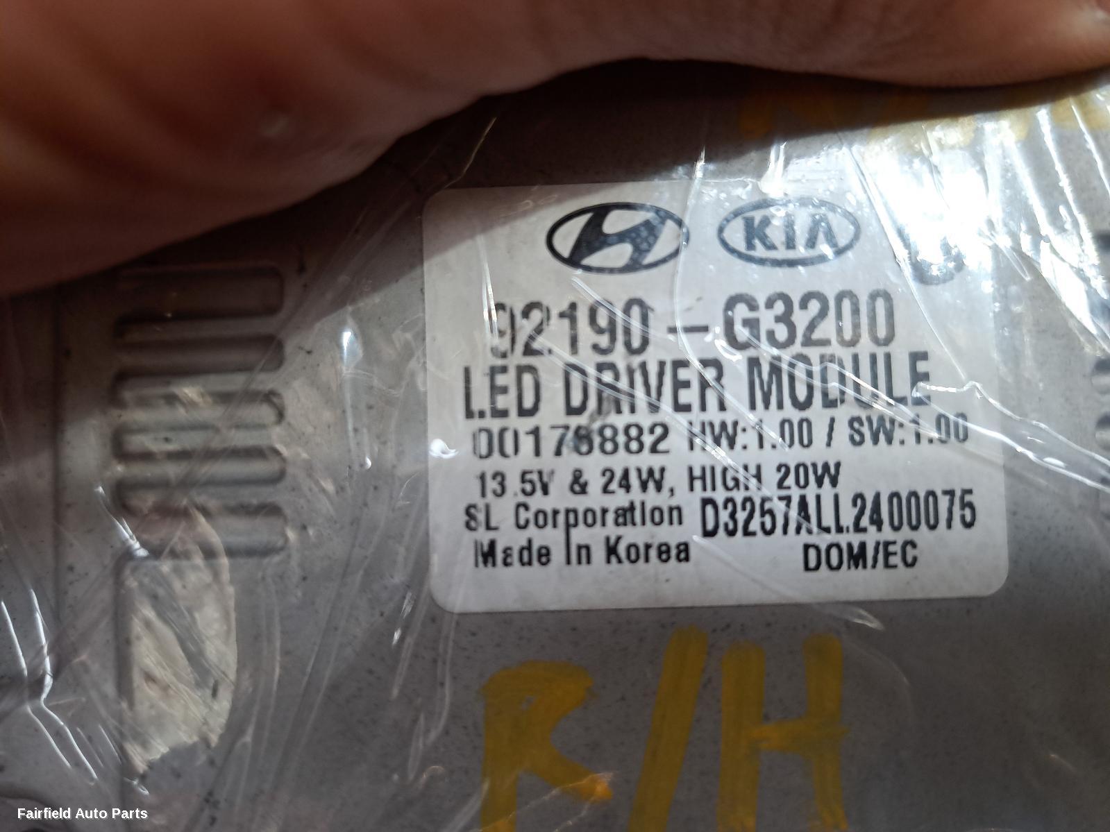 2018-2023 Hyundai I30 Headlamp Ballast