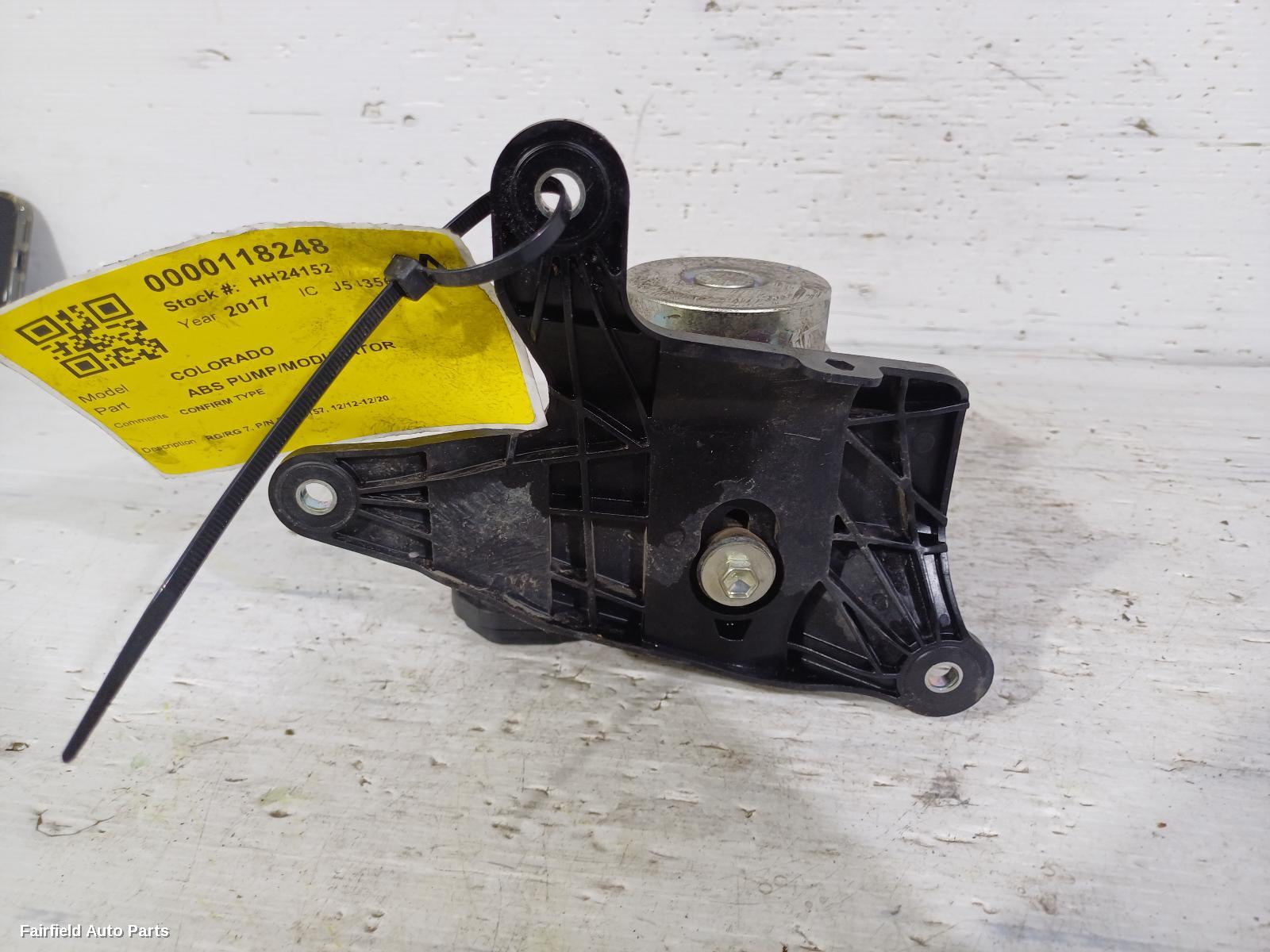 2012-2020 Holden Colorado Abs Pump Modulator