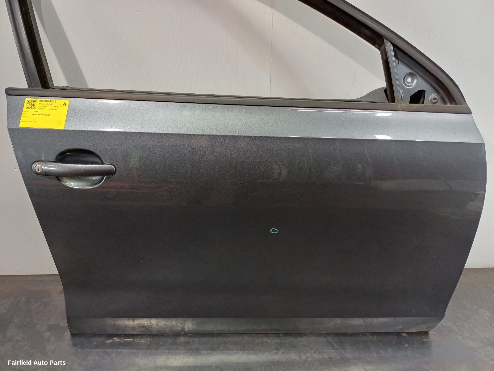 2011-2017 Volkswagen Jetta Right Front Door
