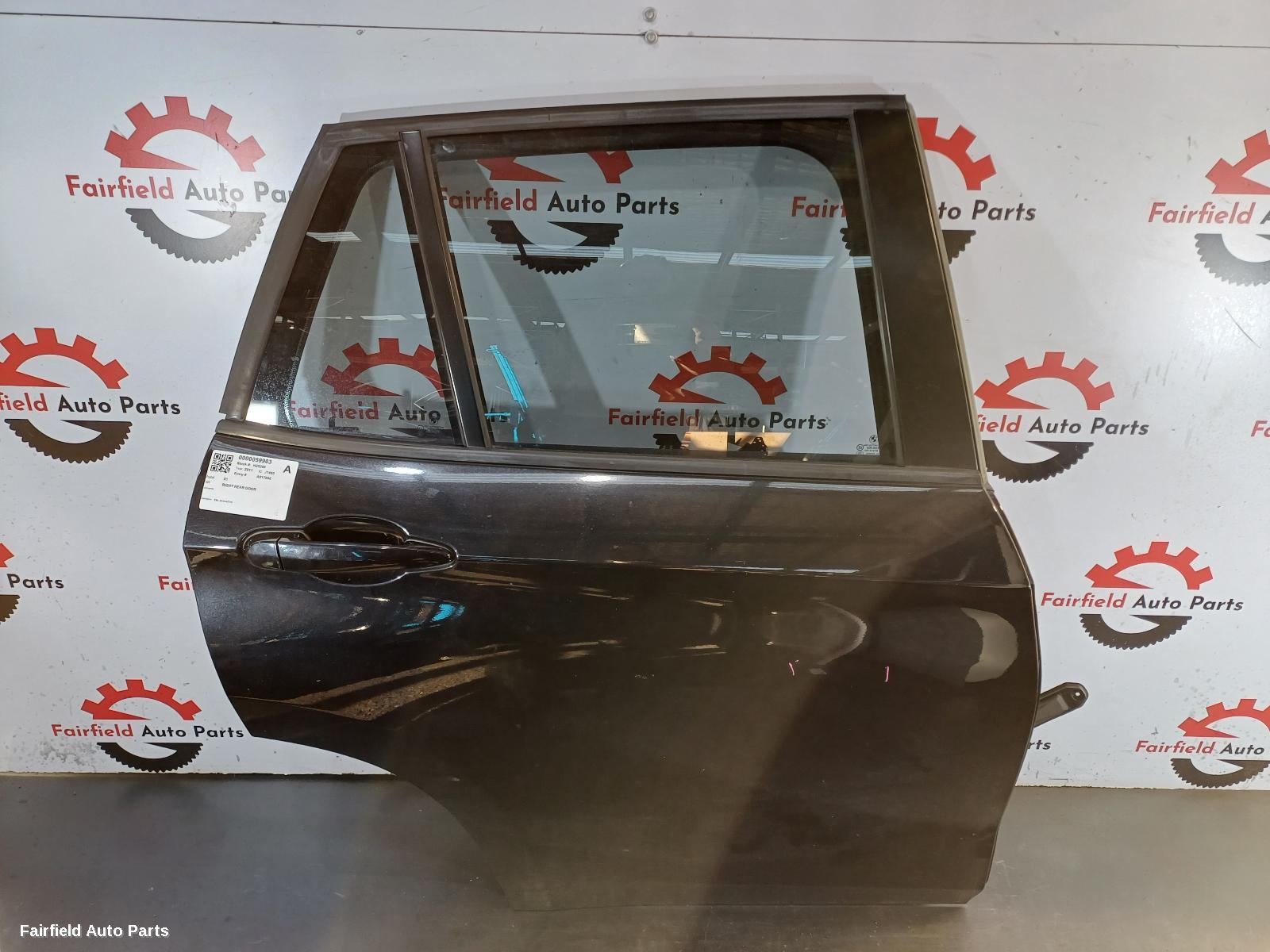 2010-2015 Bmw X1 Right Rear Door Sliding