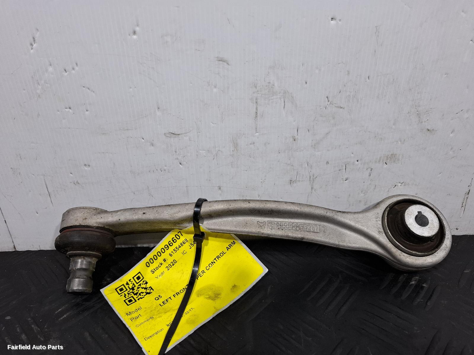 2017-2025 Audi Q5 Left Front Upper Control Arm