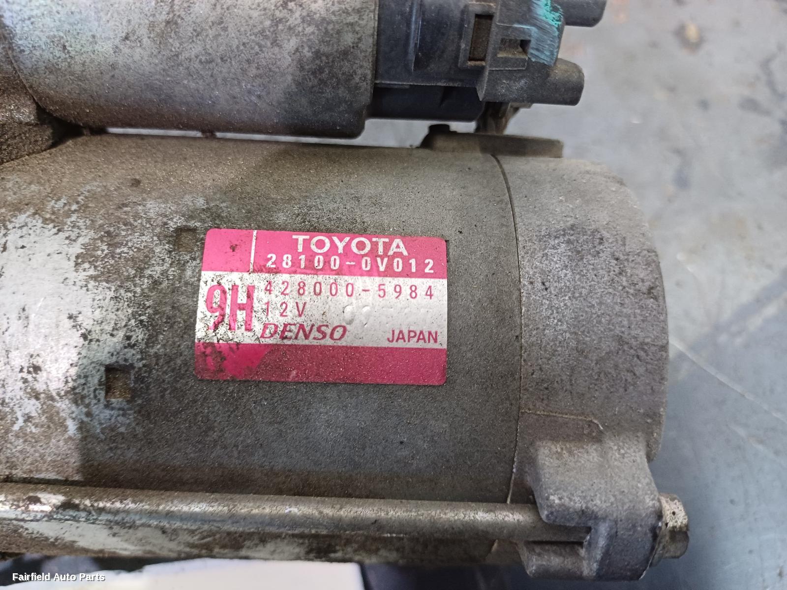 2011-2017 Toyota Camry Starter