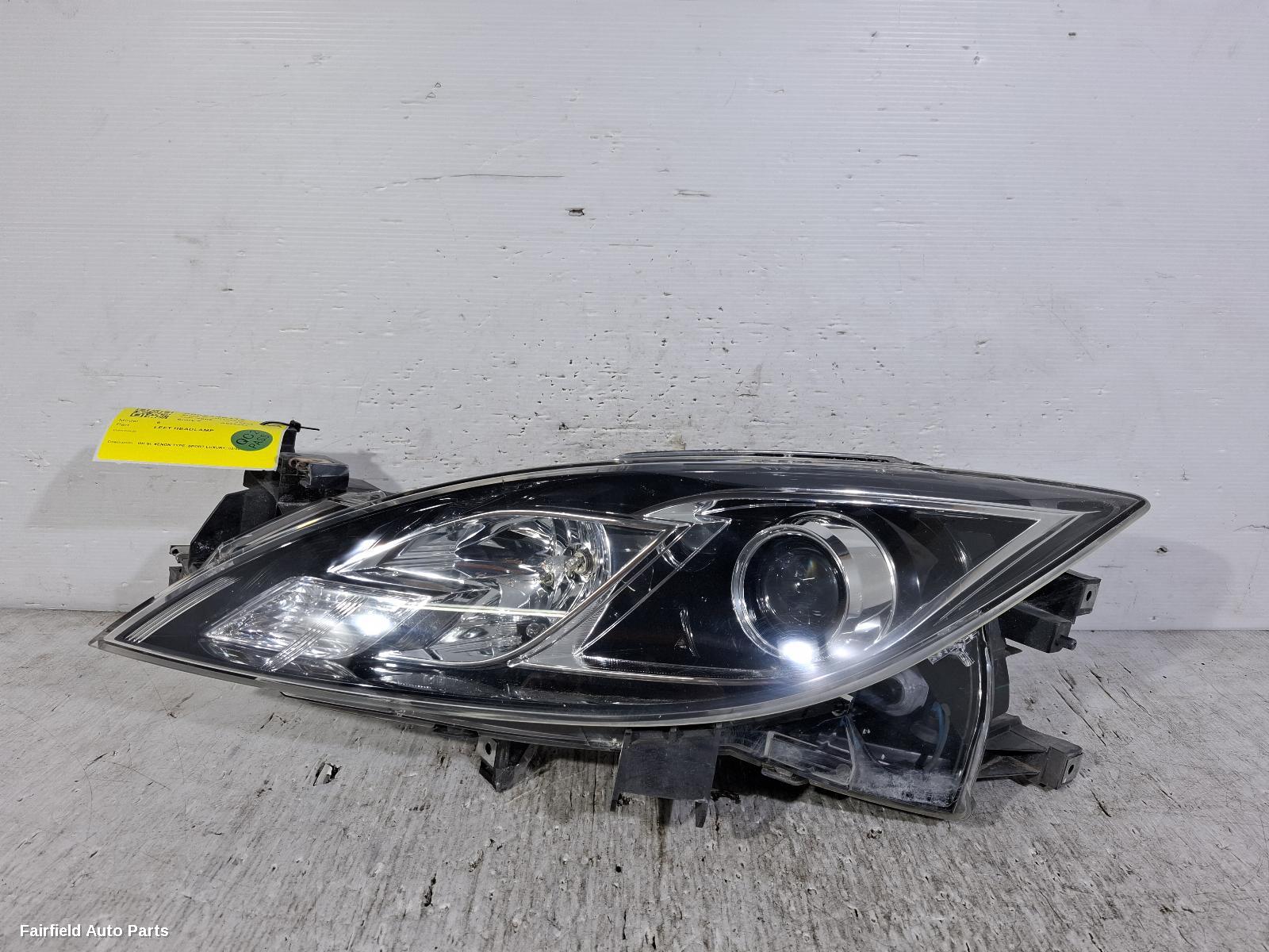 2008-2010 Mazda 6 Left Headlamp