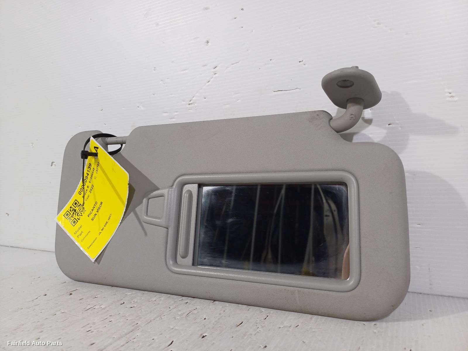 2017-2025 Kia Picanto Sunvisor