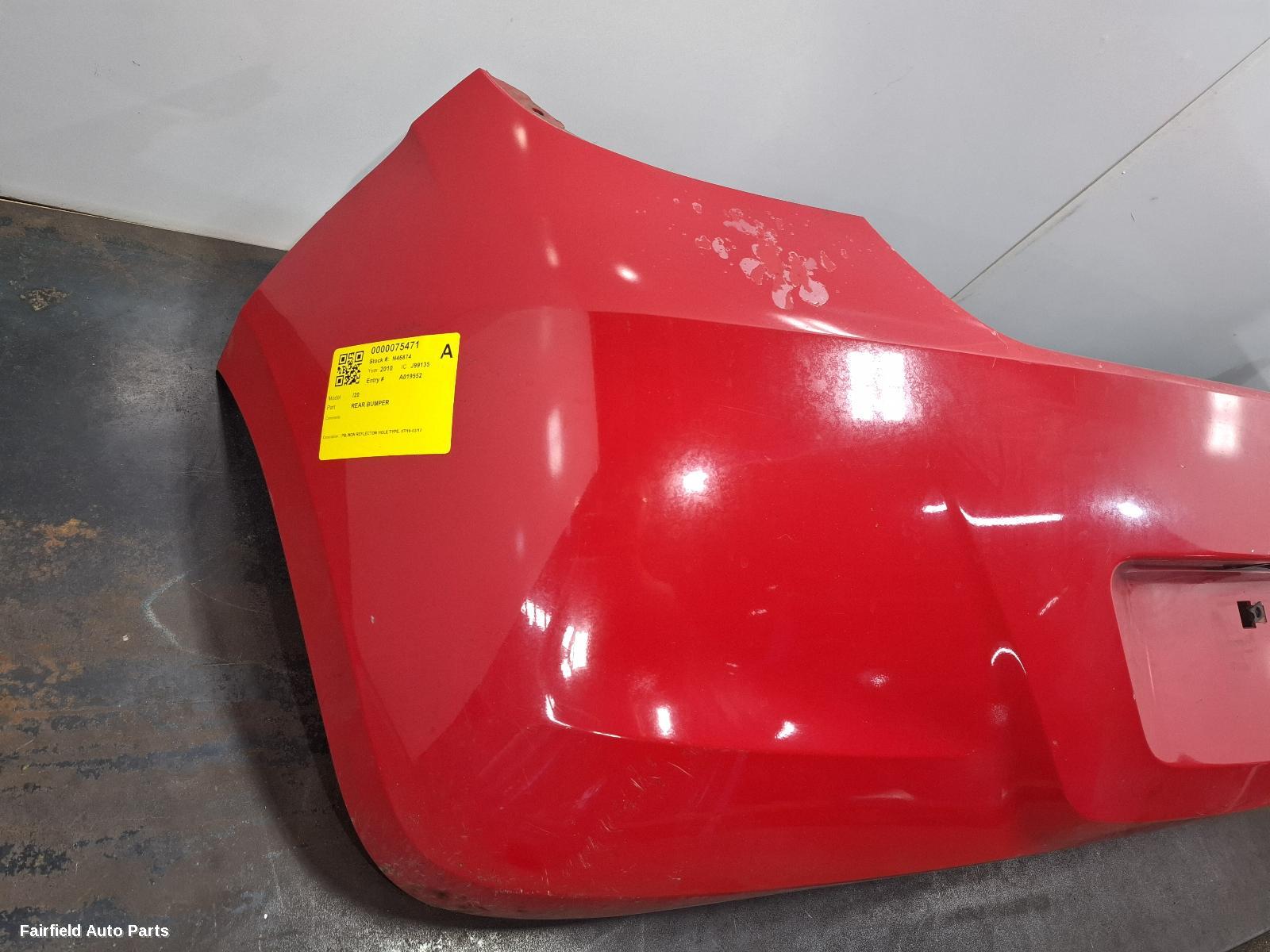 2010-2012 Hyundai I20 Rear Bumper