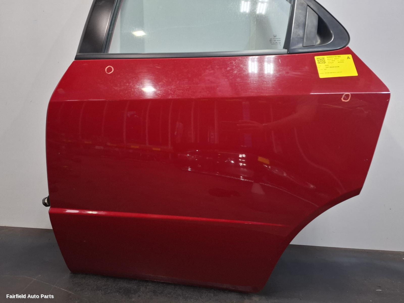 2009-2011 Honda Civic Left Rear Door Sliding