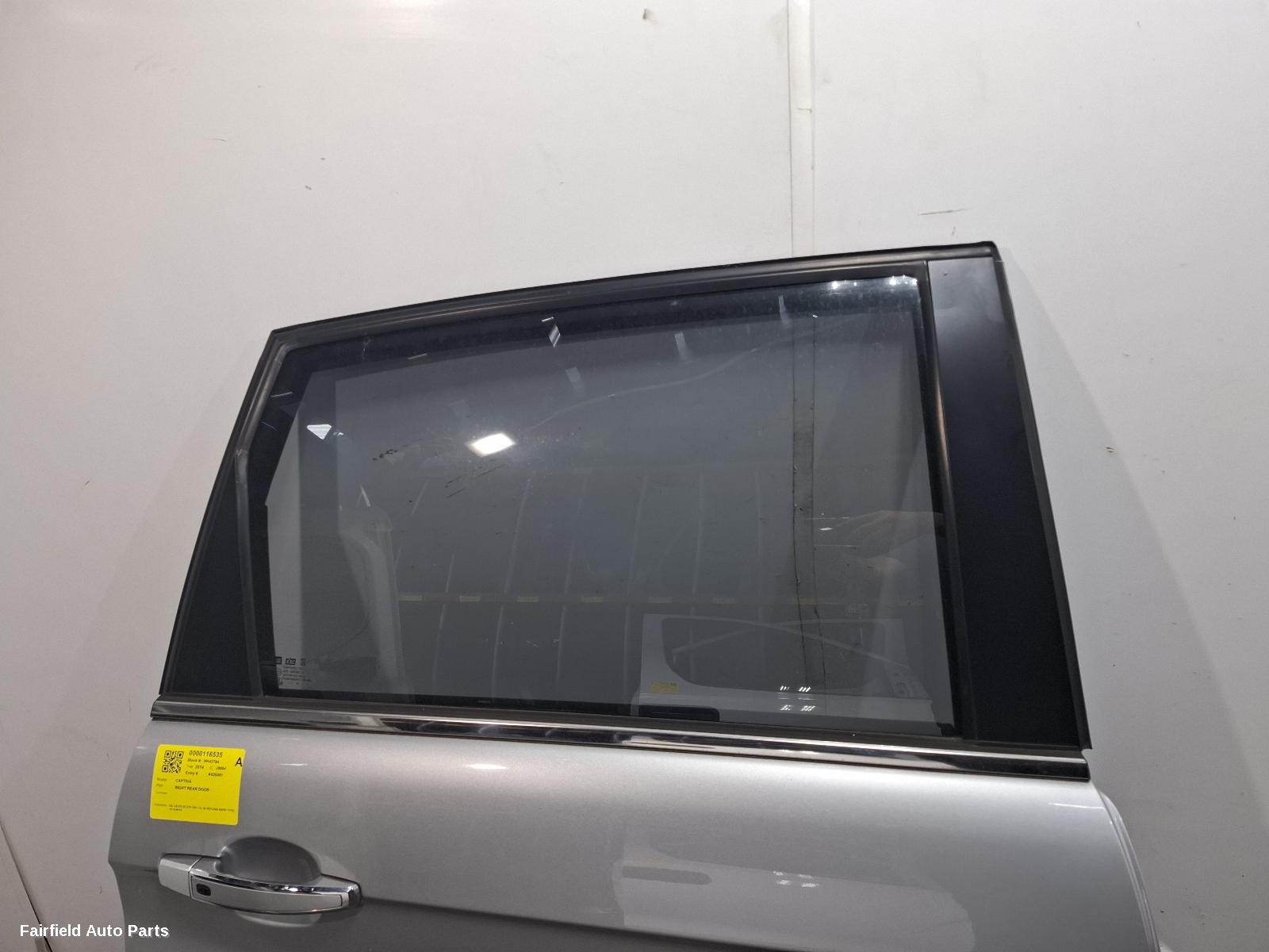 2013-2018 Holden Captiva Right Rear Door Sliding