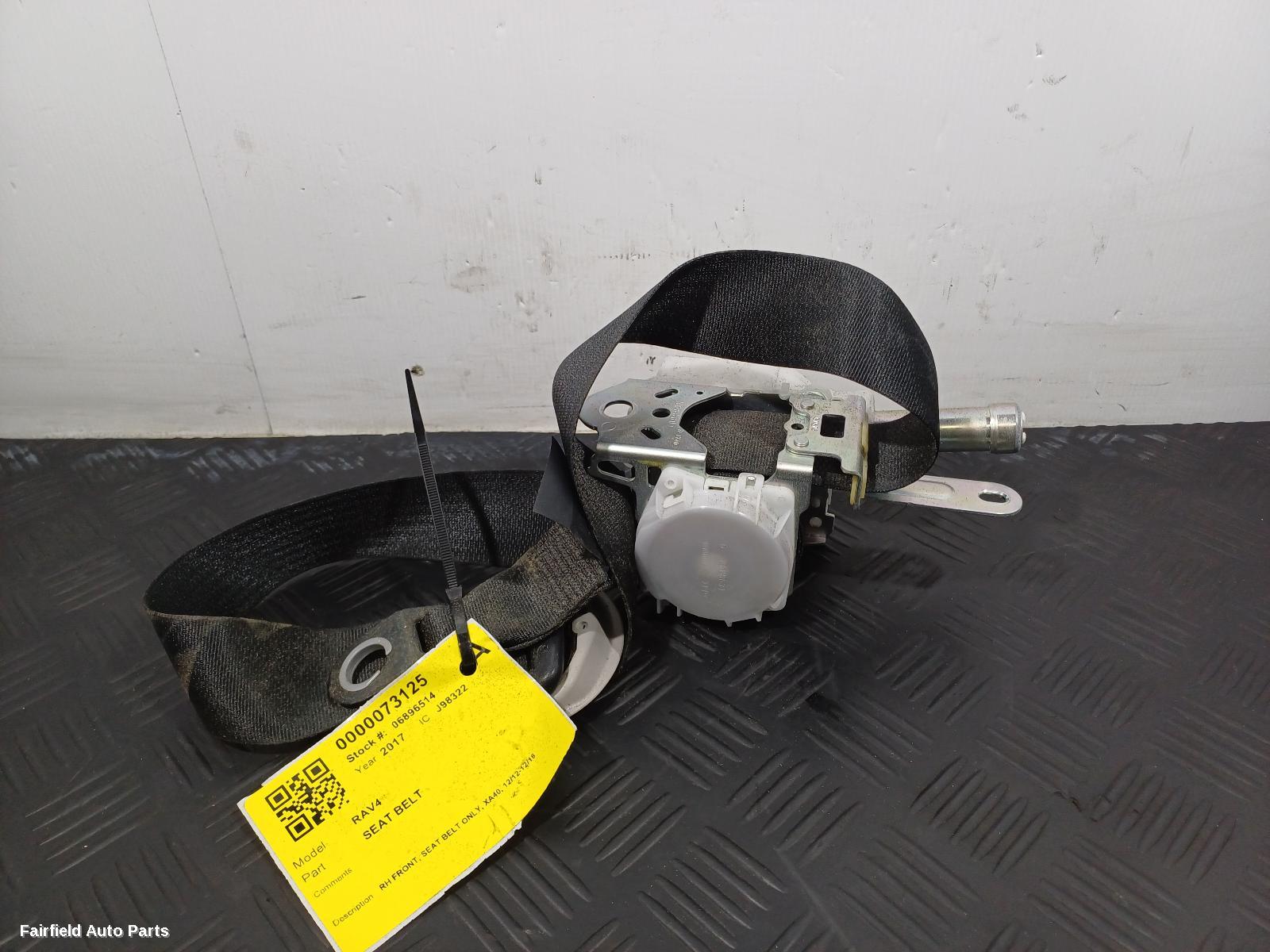 2012-2018 Toyota Rav4 Seatbelt Stalk