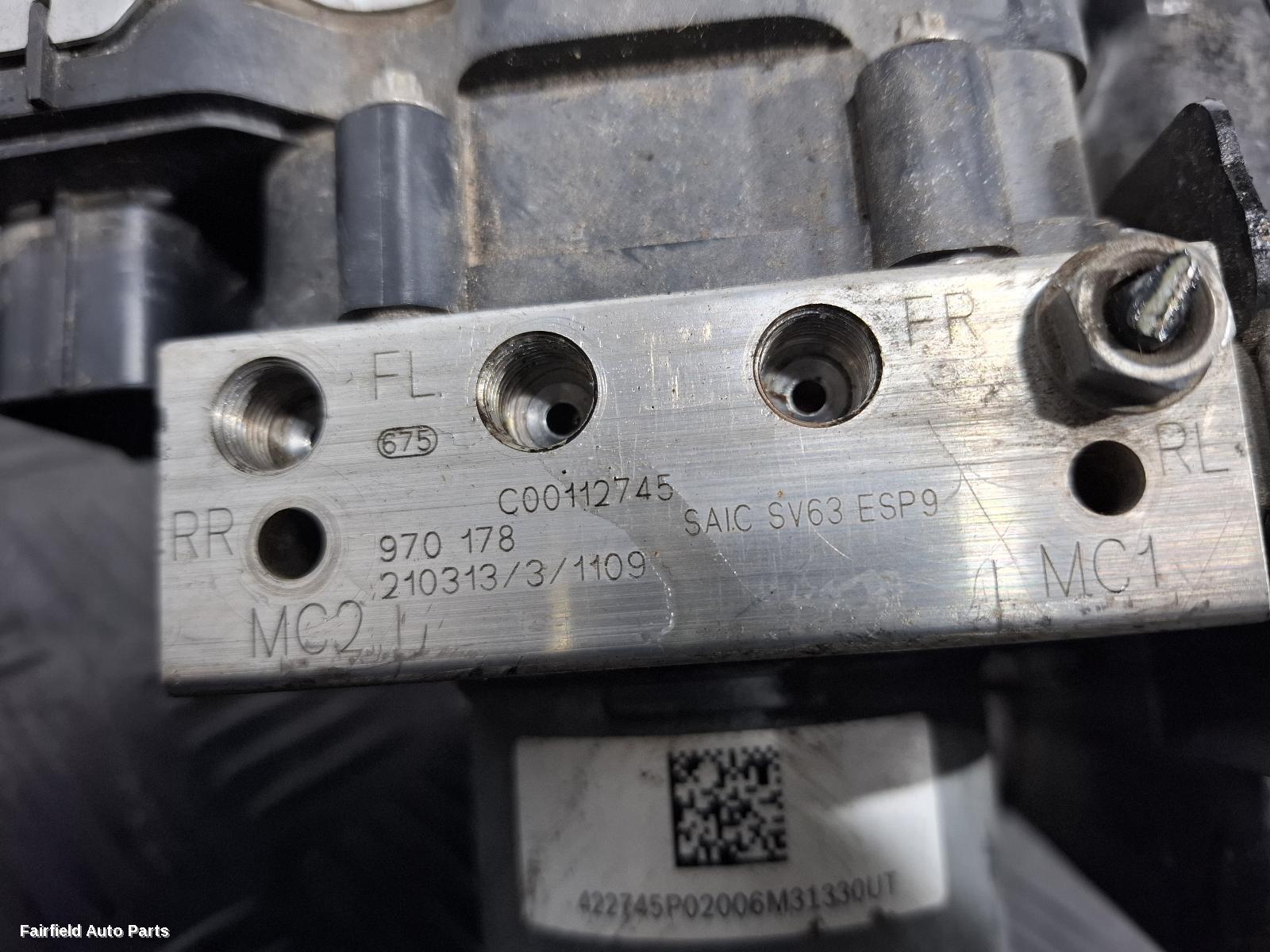 2020-2026 Ldv Deliver 9 Abs Pump Modulator