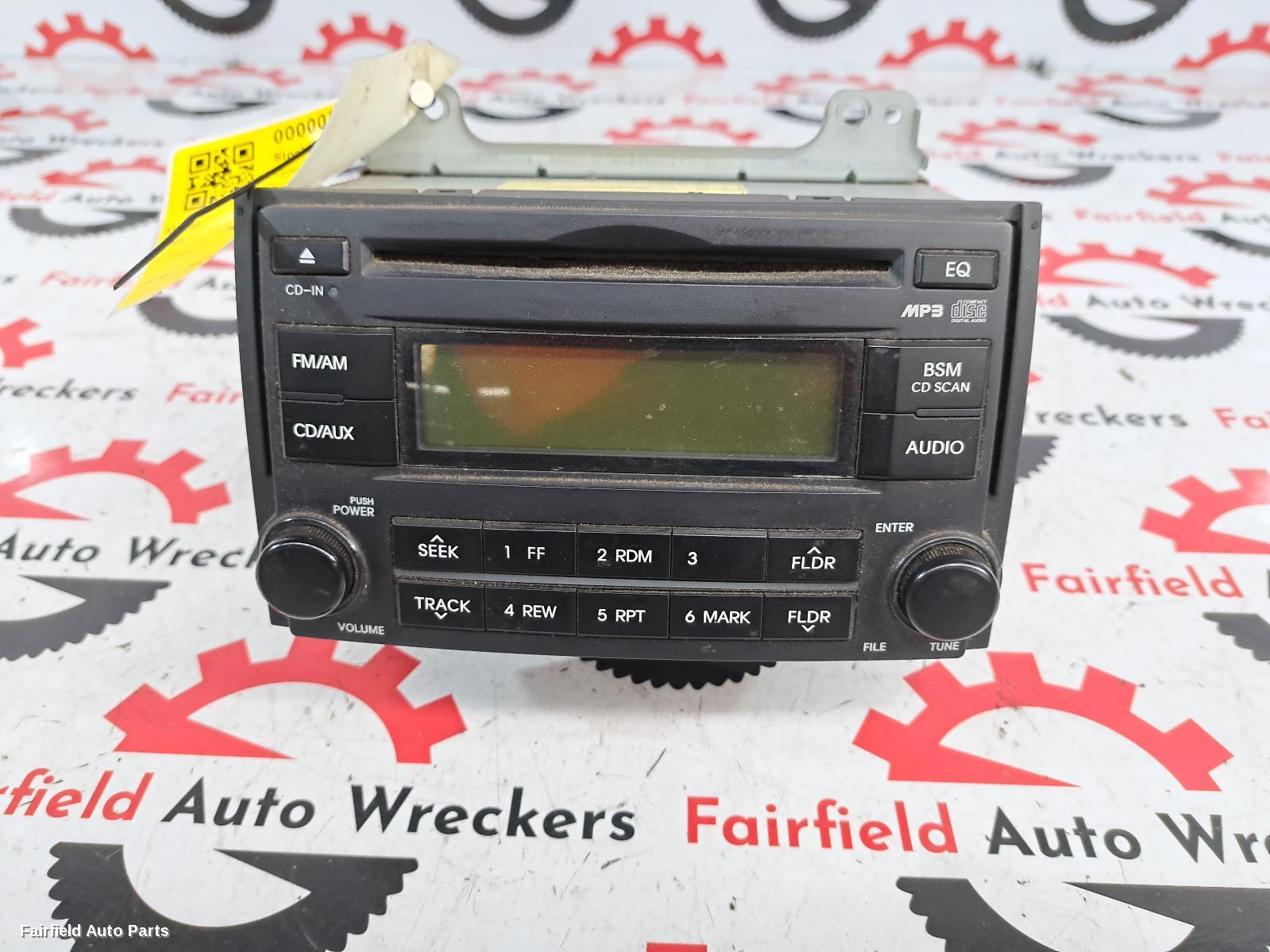 2007-2010 Hyundai Iload/imax Radio Cd Dvd Sat Tv