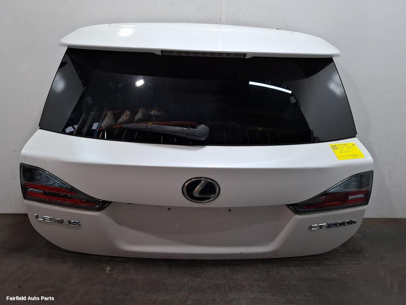2010-2020 Lexus Ct200h Bootlid Tailgate