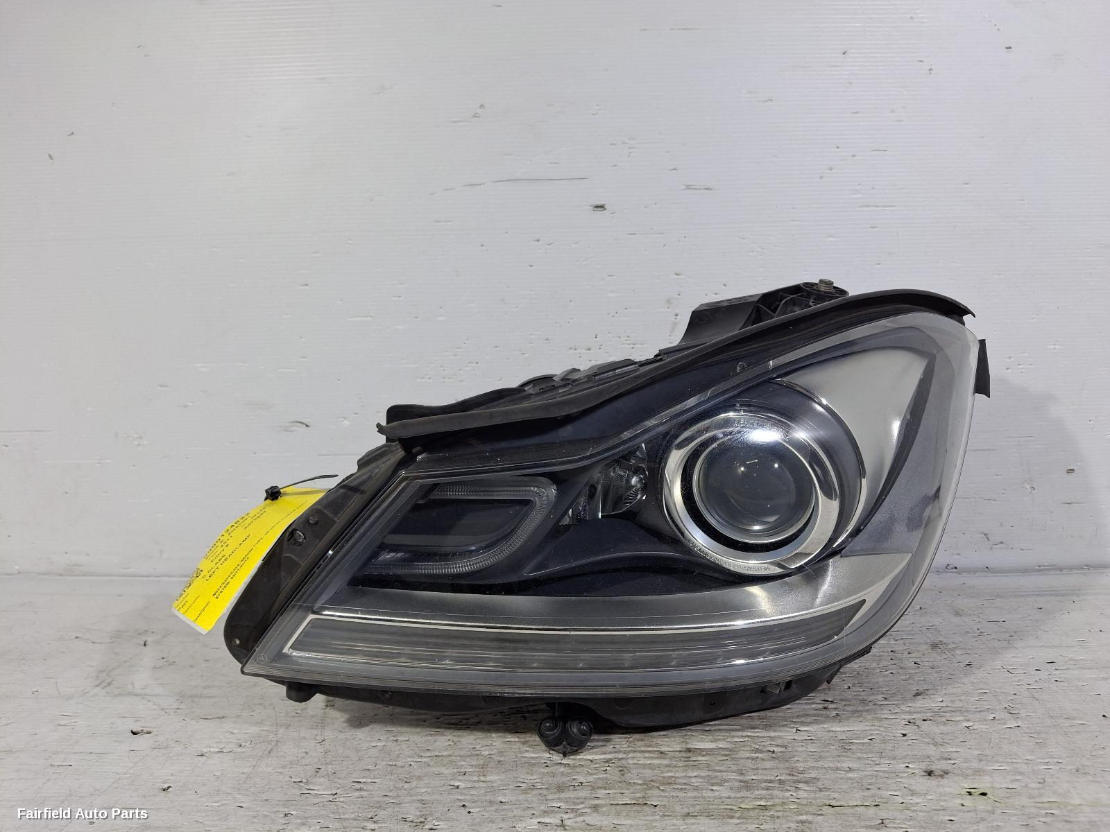 2011-2015 Mercedes C Class Left Headlamp