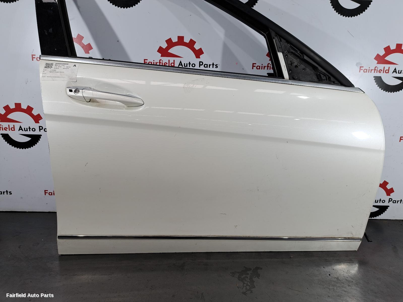 2007-2014 Mercedes C Class Right Front Door