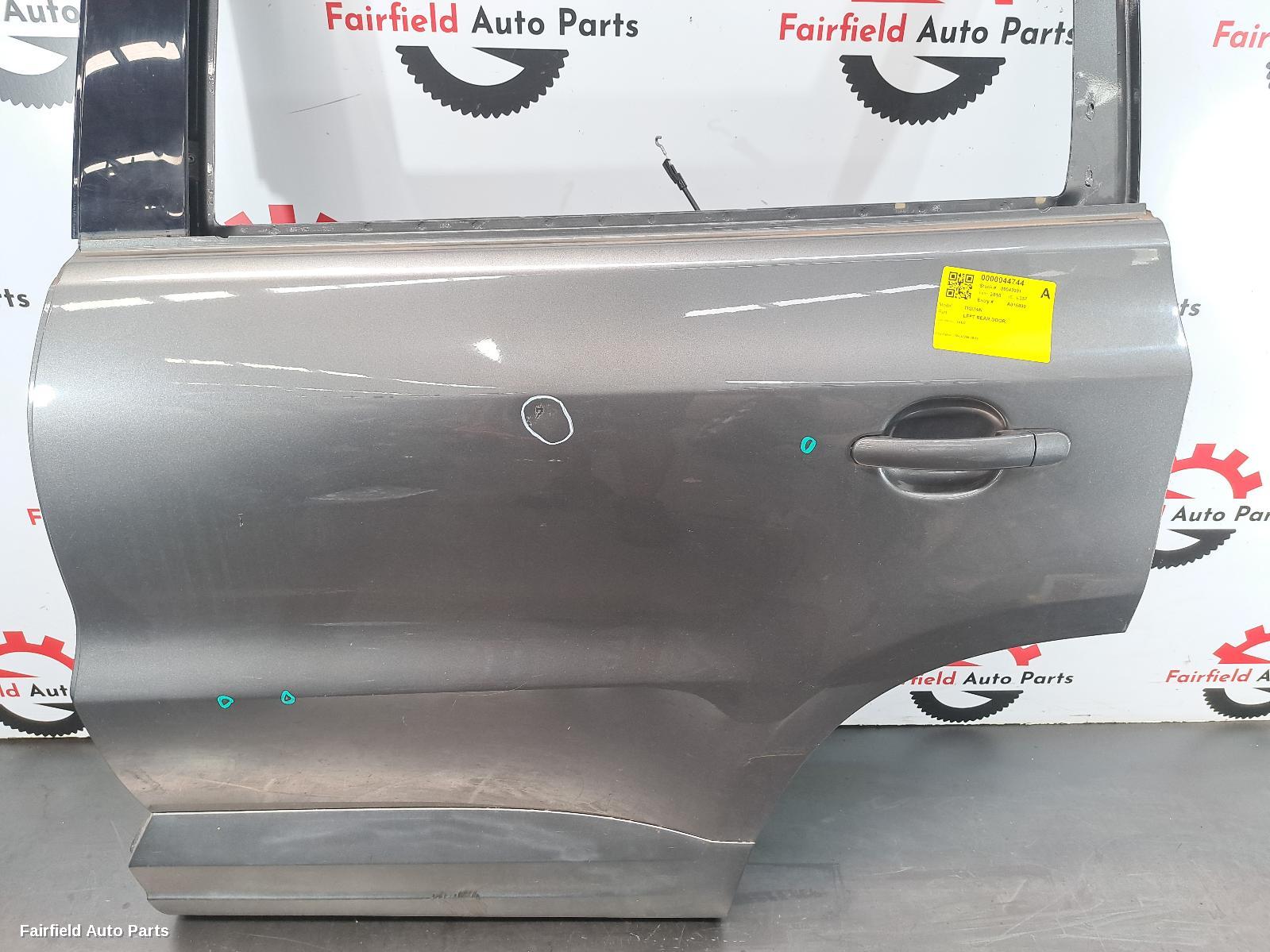 2008-2016 Volkswagen Tiguan Left Rear Door Sliding