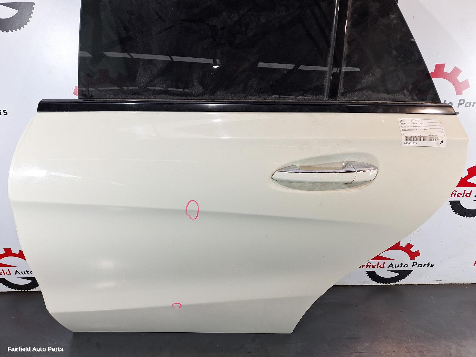 2013-2019 Mercedes Cla Class Left Rear Door Sliding