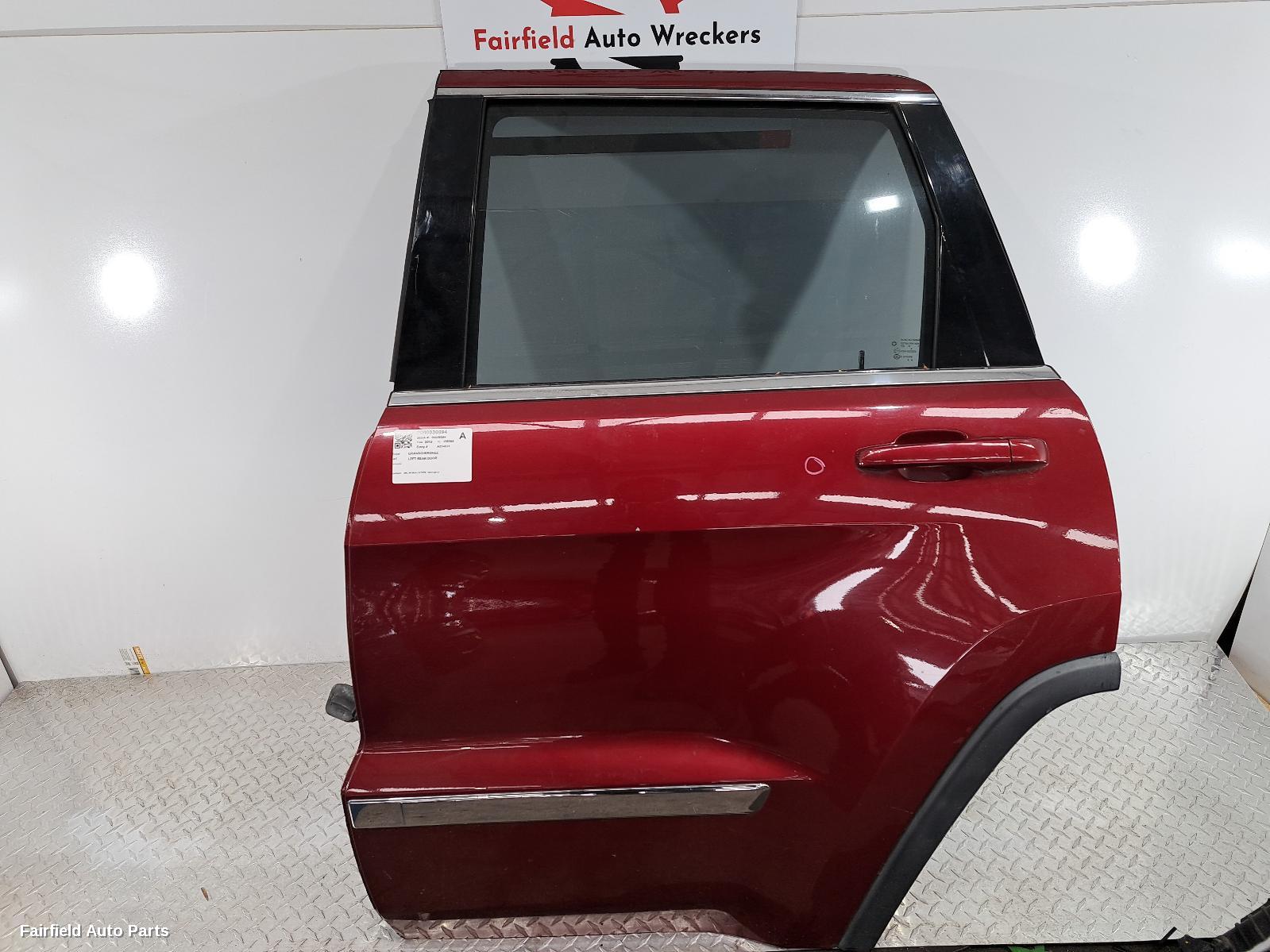 2010-2013 Jeep Grandcherokee Left Rear Door Sliding