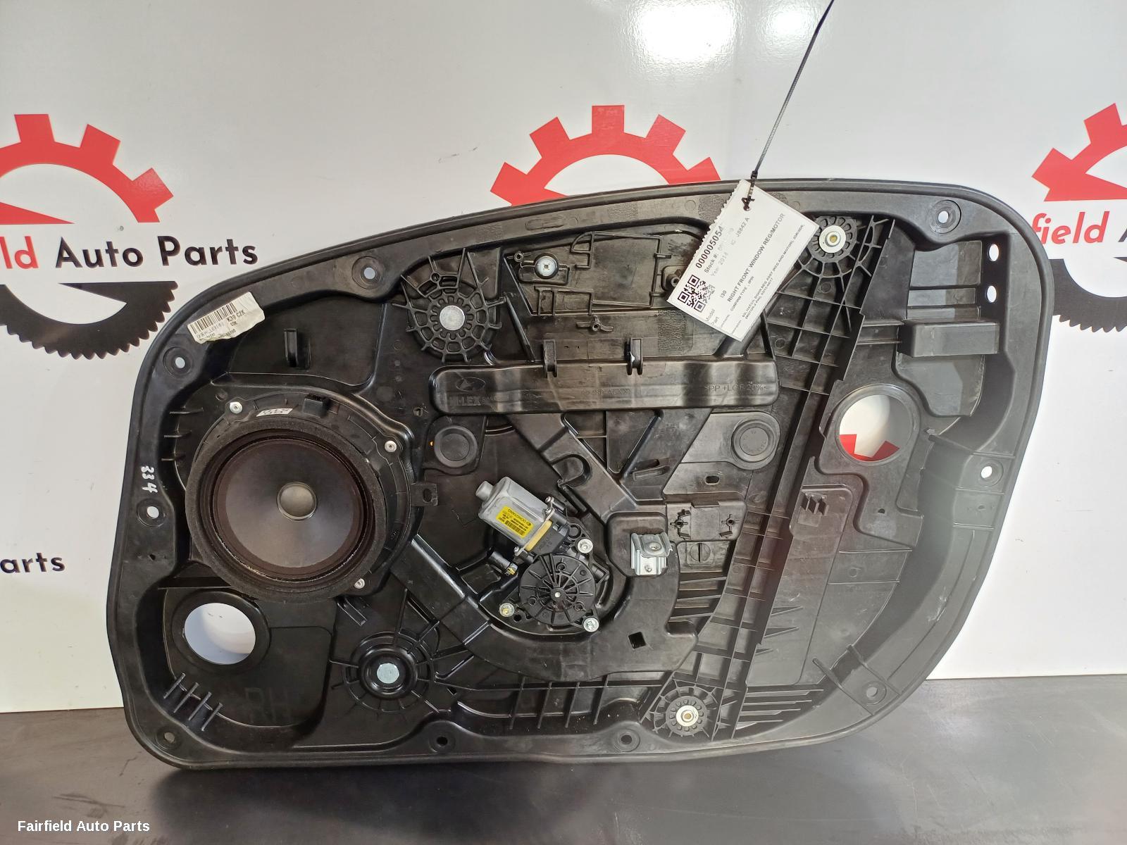 2012-2017 Hyundai I30 Right Front Window Reg Motor