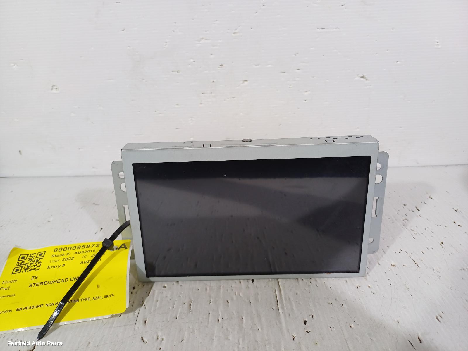 2017-2024 Mg Zs Radio Cd Dvd Sat Tv