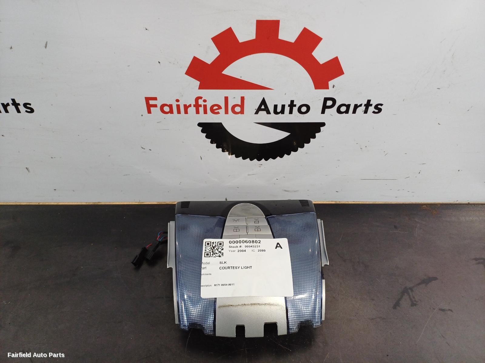 2004-2011 Mercedes Slk Courtesy Light