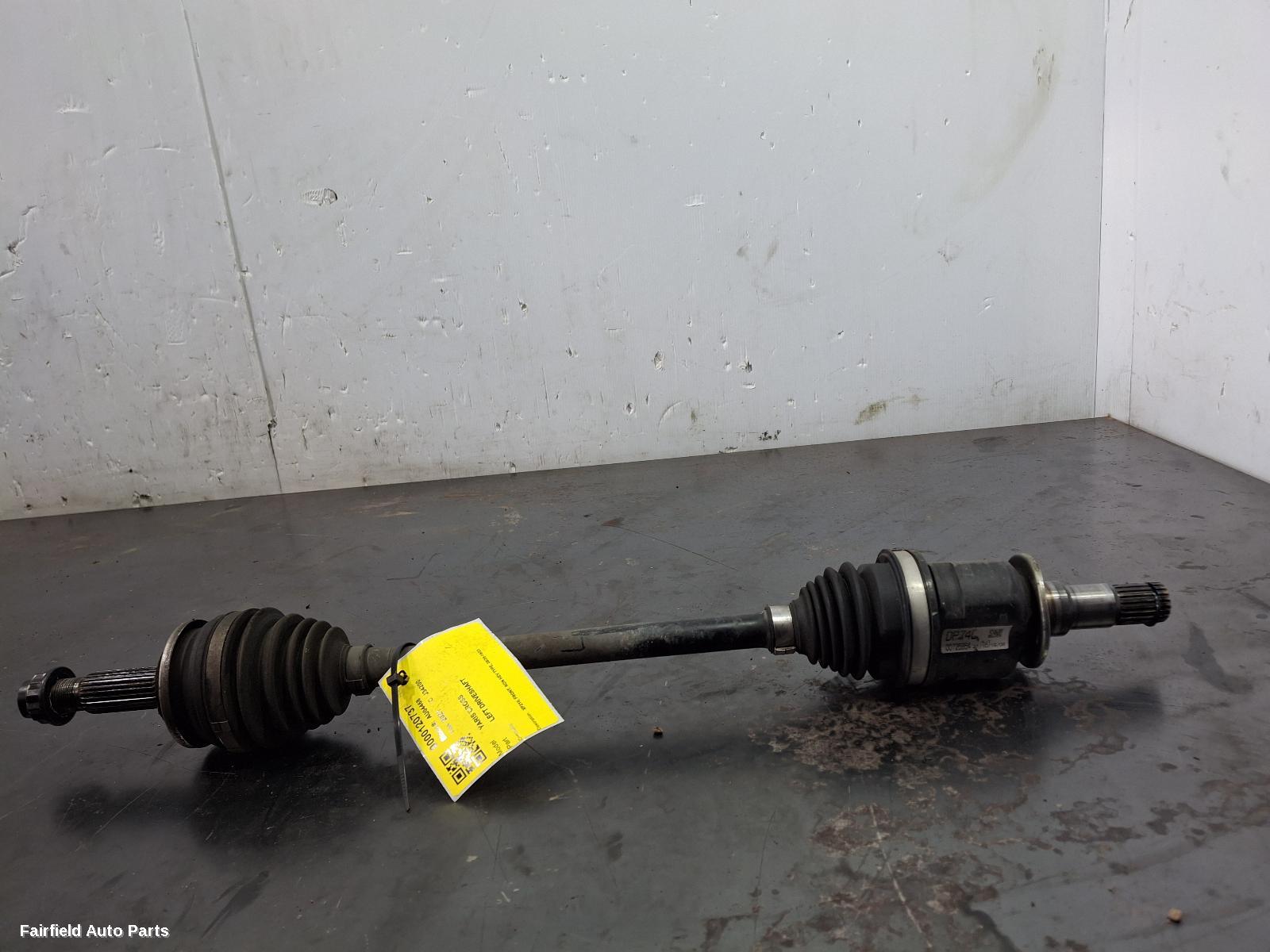 2020-2023 Toyota Yaris Cross Left Driveshaft