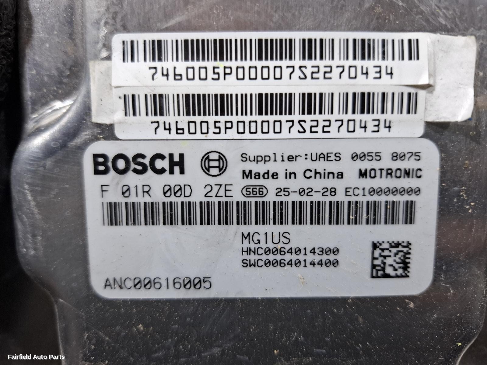 2017-2025 Ldv D90 Ecu