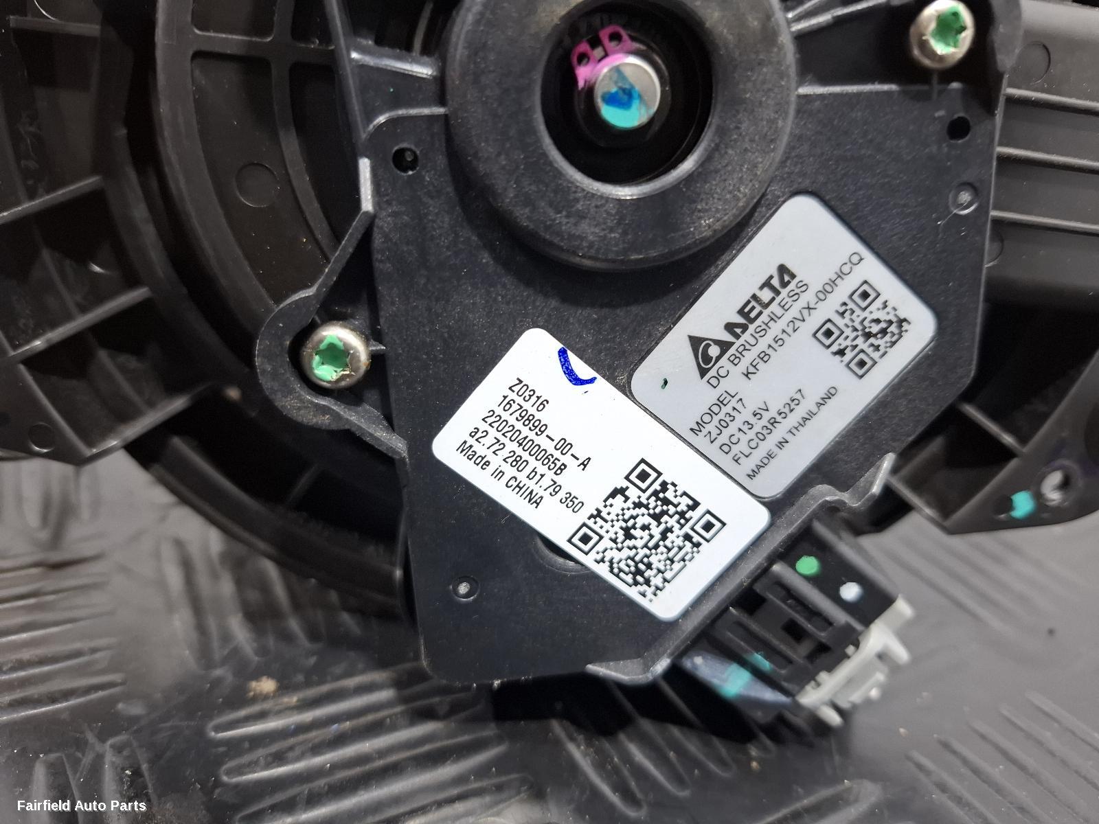 2019-2026 Tesla Model 3 Heater Fan Motor