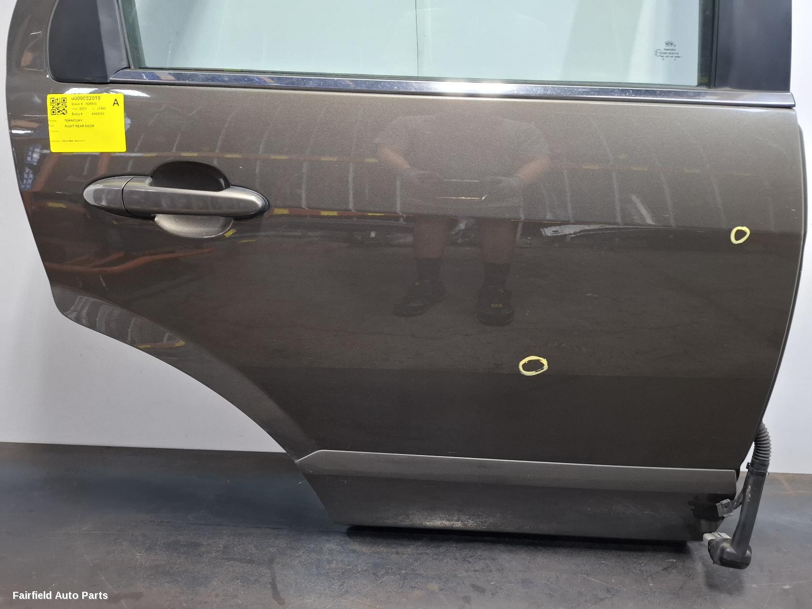 2004-2011 Ford Territory Right Rear Door Sliding