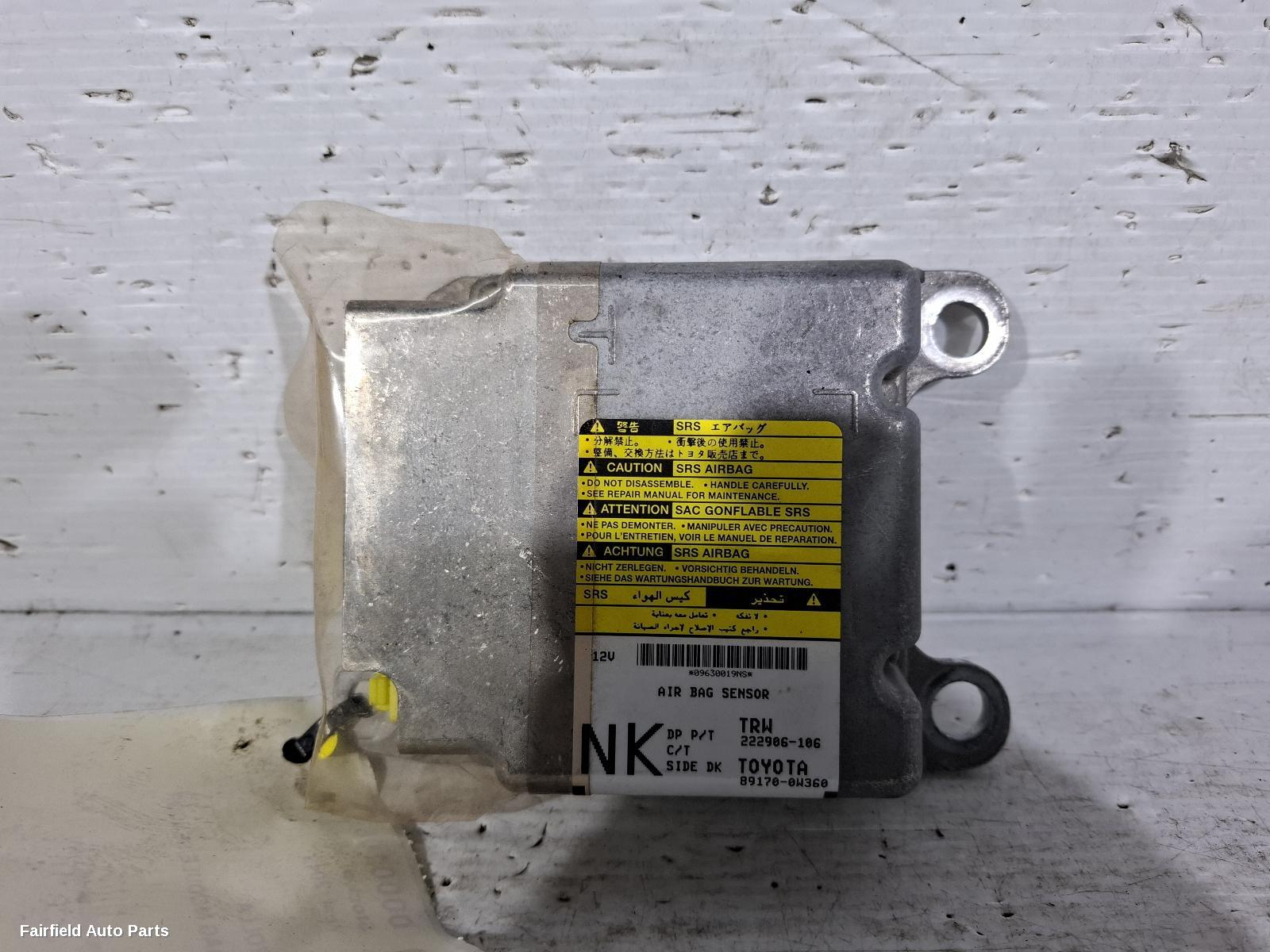 2007-2013 Toyota Corolla Airbag Module Sensor