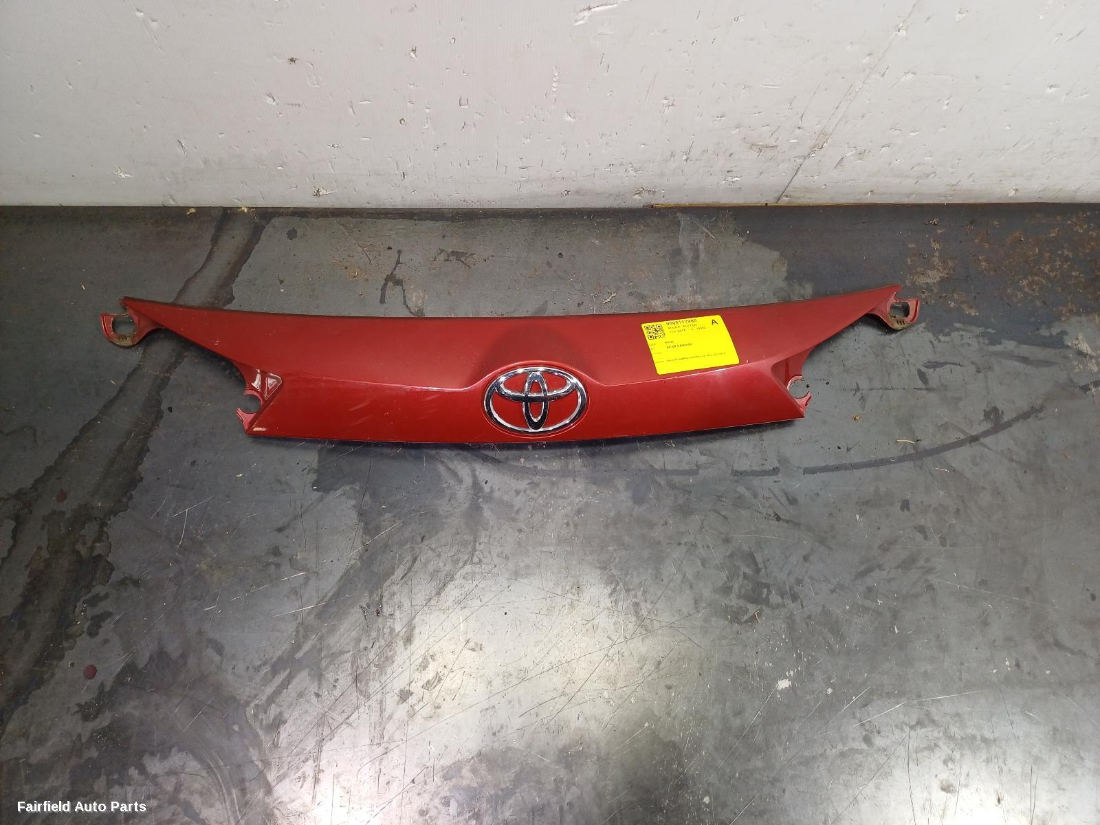 2012-2015 Toyota Rav4 Rear Garnish