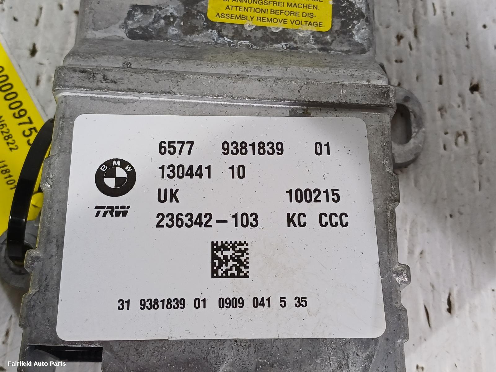 2014-2023 Mini Cooper Airbag Module Sensor