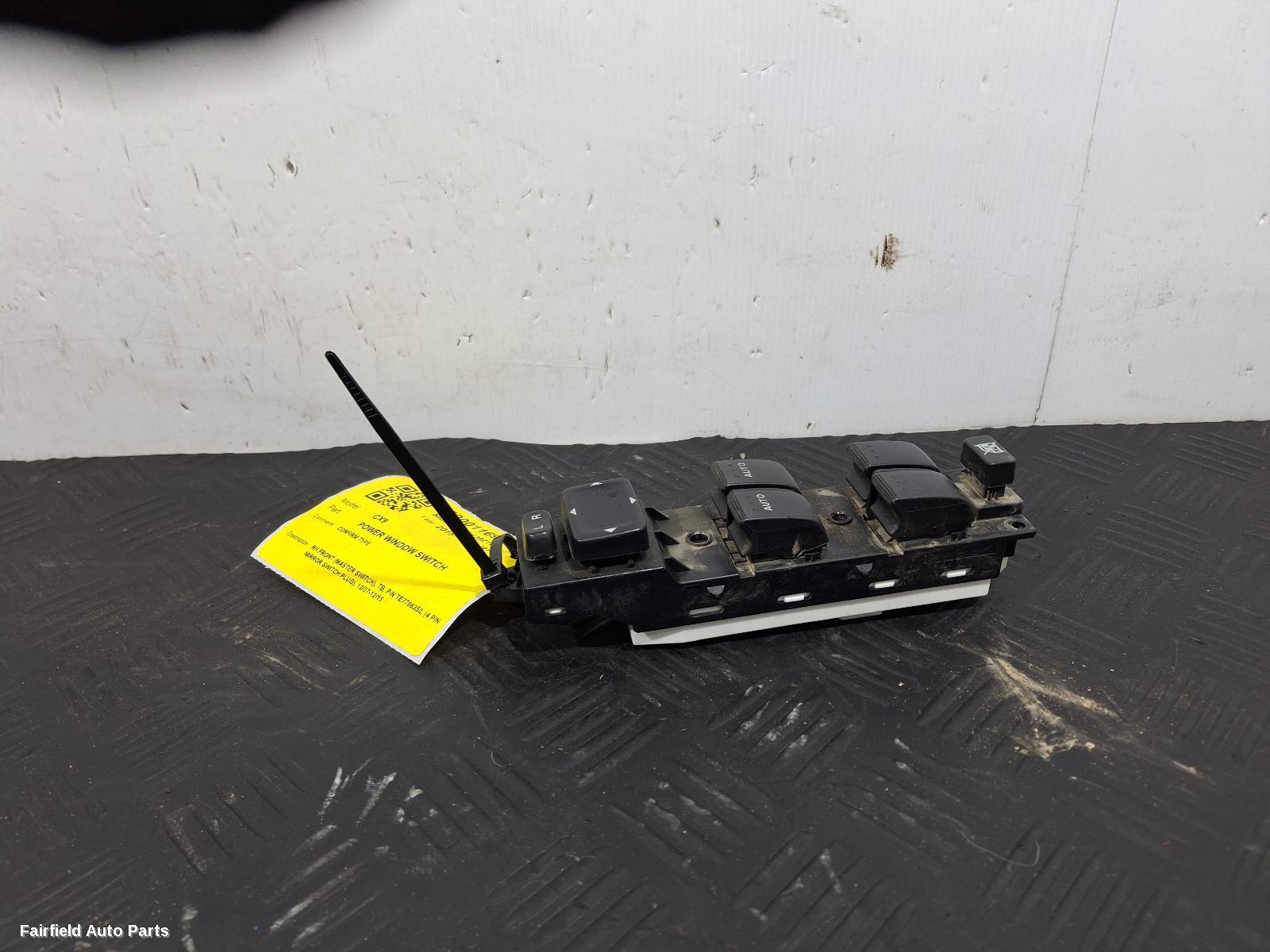 2007-2015 Mazda Cx9 Pwr Dr Wind Switch