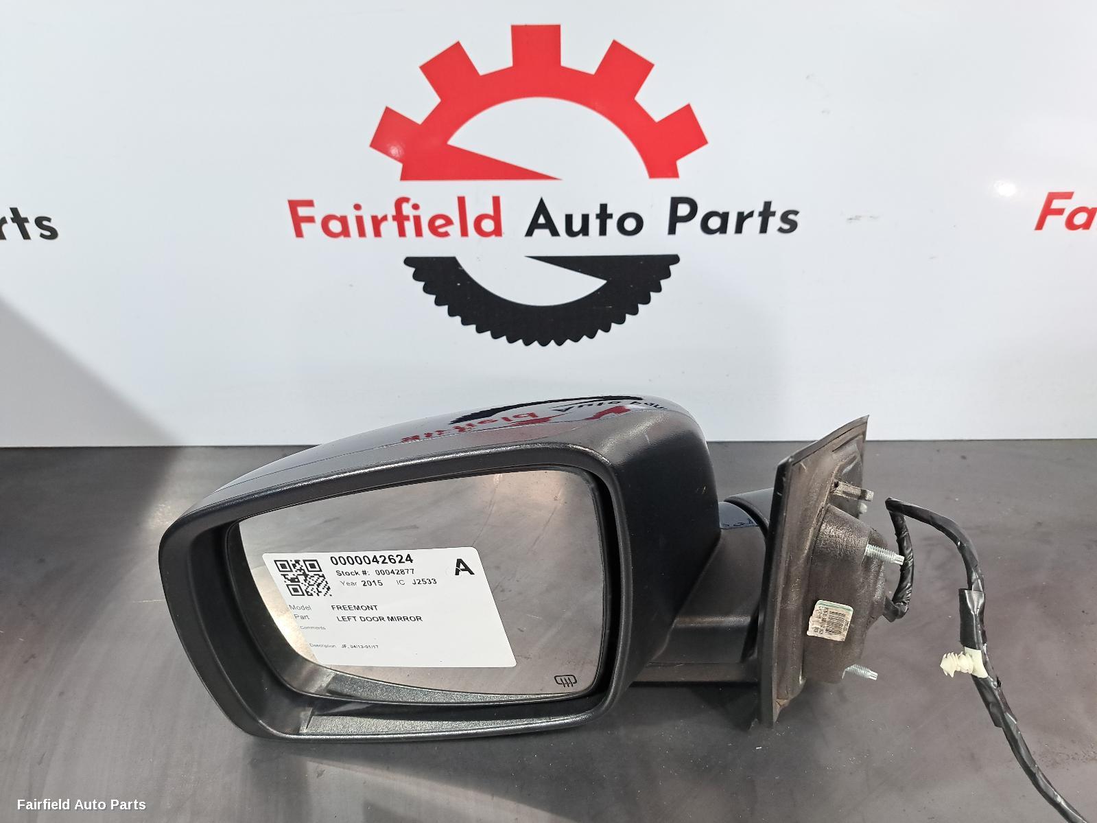 2013-2017 Fiat Freemont Left Door Mirror