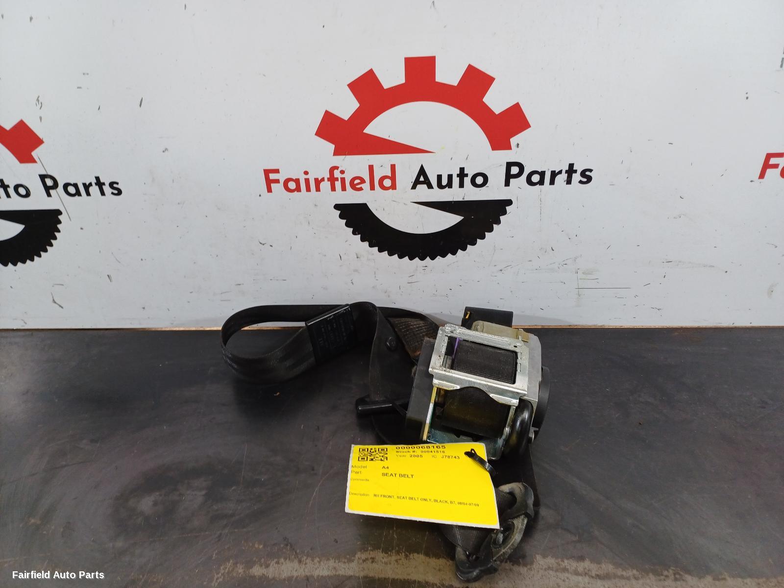 2004-2009 Audi A4 Seatbelt Stalk