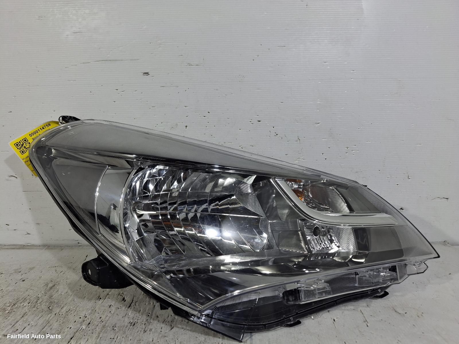 2014-2016 Toyota Yaris Right Headlamp