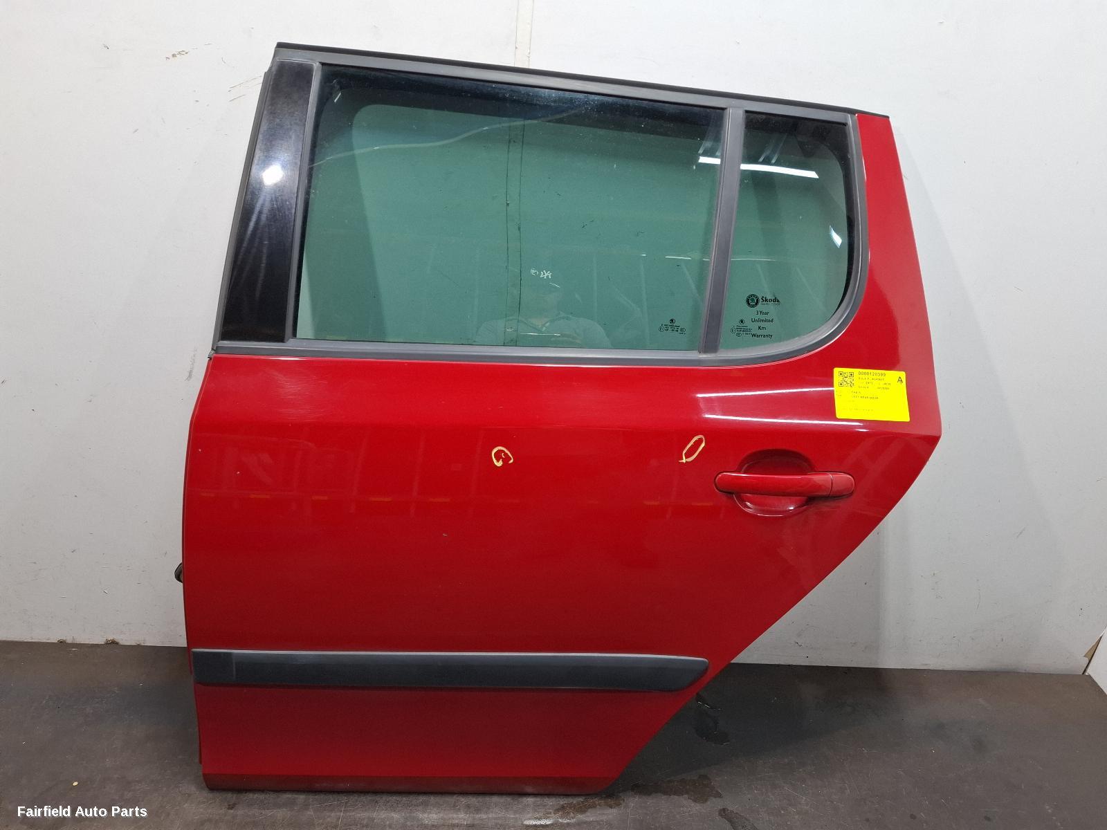 2011-2015 Skoda Fabia Left Rear Door Sliding