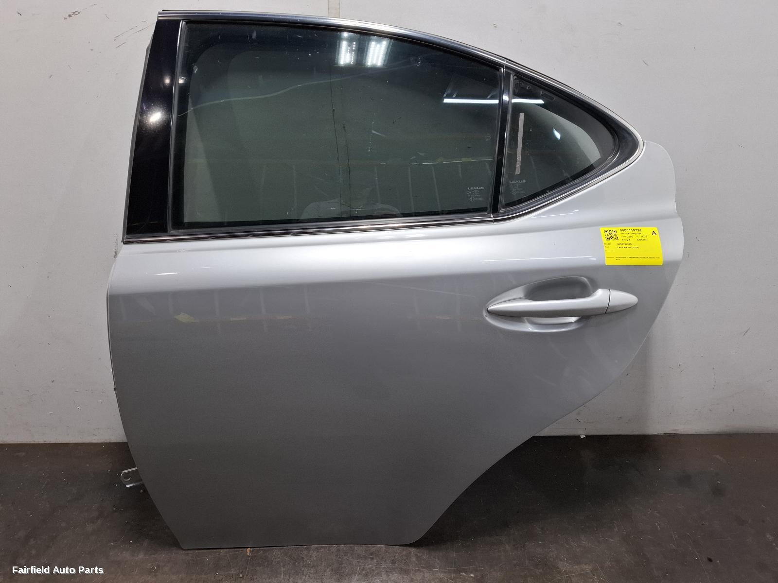 2005-2013 Lexus Is250/is250c Left Rear Door Sliding