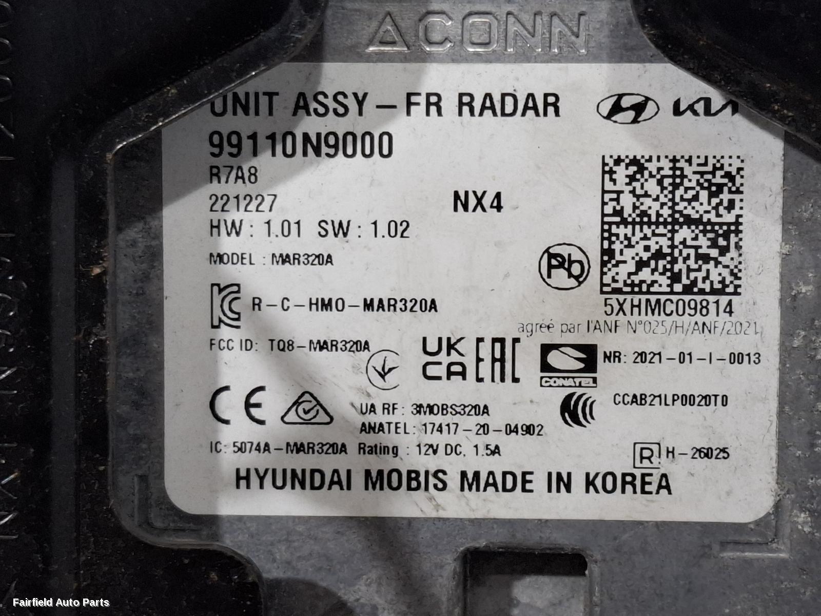 2021-2024 Hyundai Tucson Reverse Camera