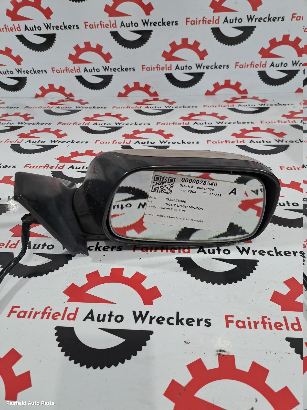 2001-2005 Lexus Is200/is300 Right Door Mirror