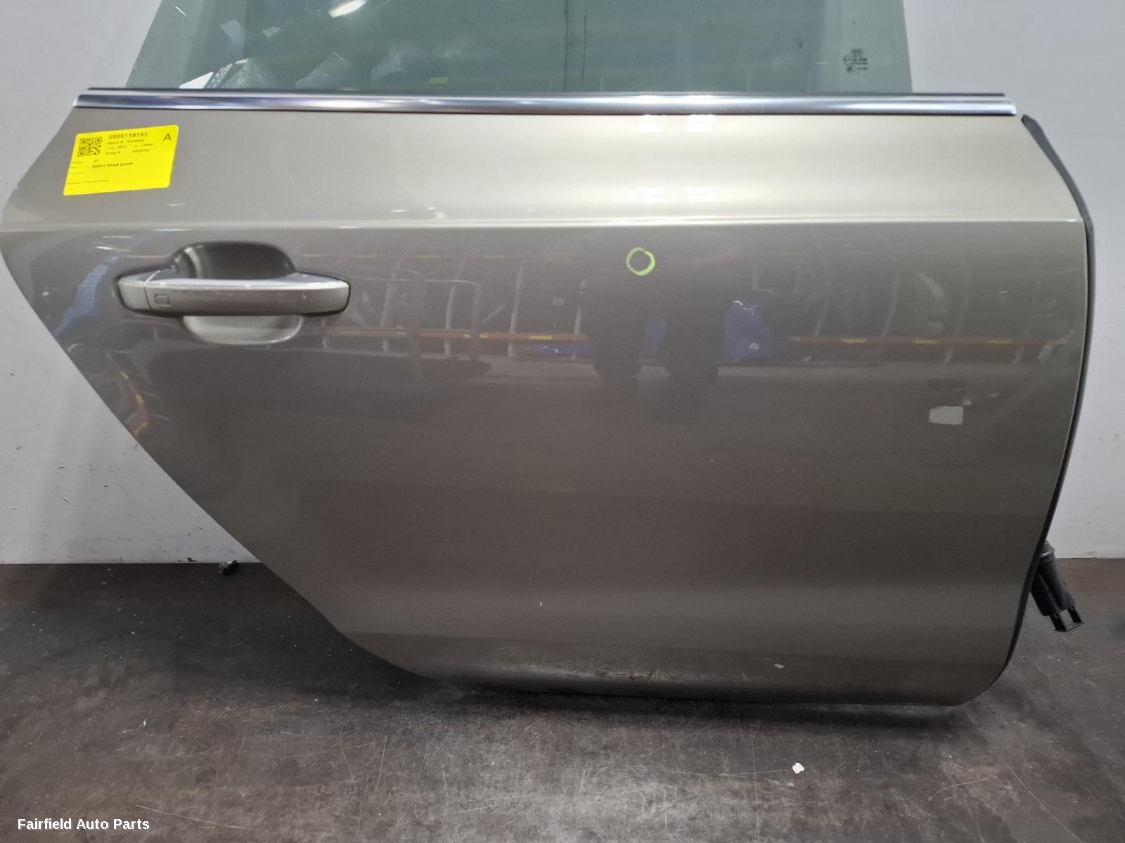 2011-2018 Audi A7 Right Rear Door Sliding