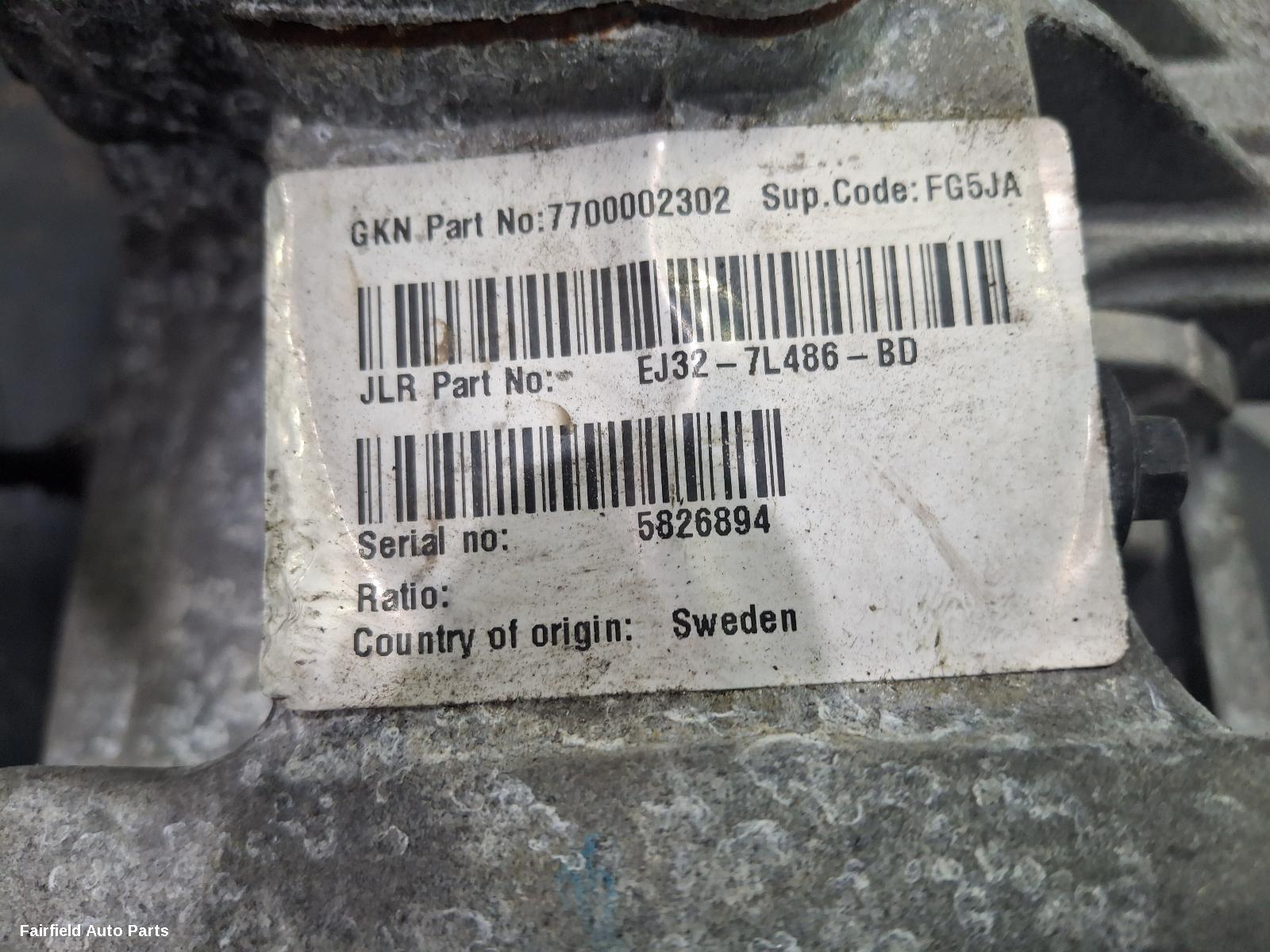 2019-2026 Land Rover Discovery Sport Transfer Case