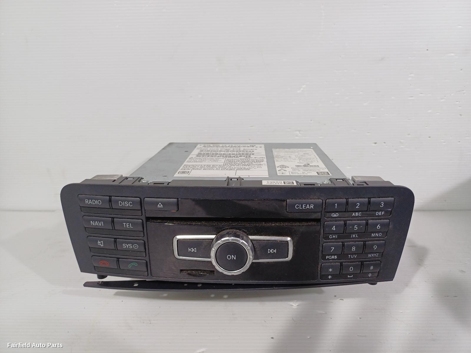 2012-2018 Mercedes A Class Radio Cd Dvd Sat Tv