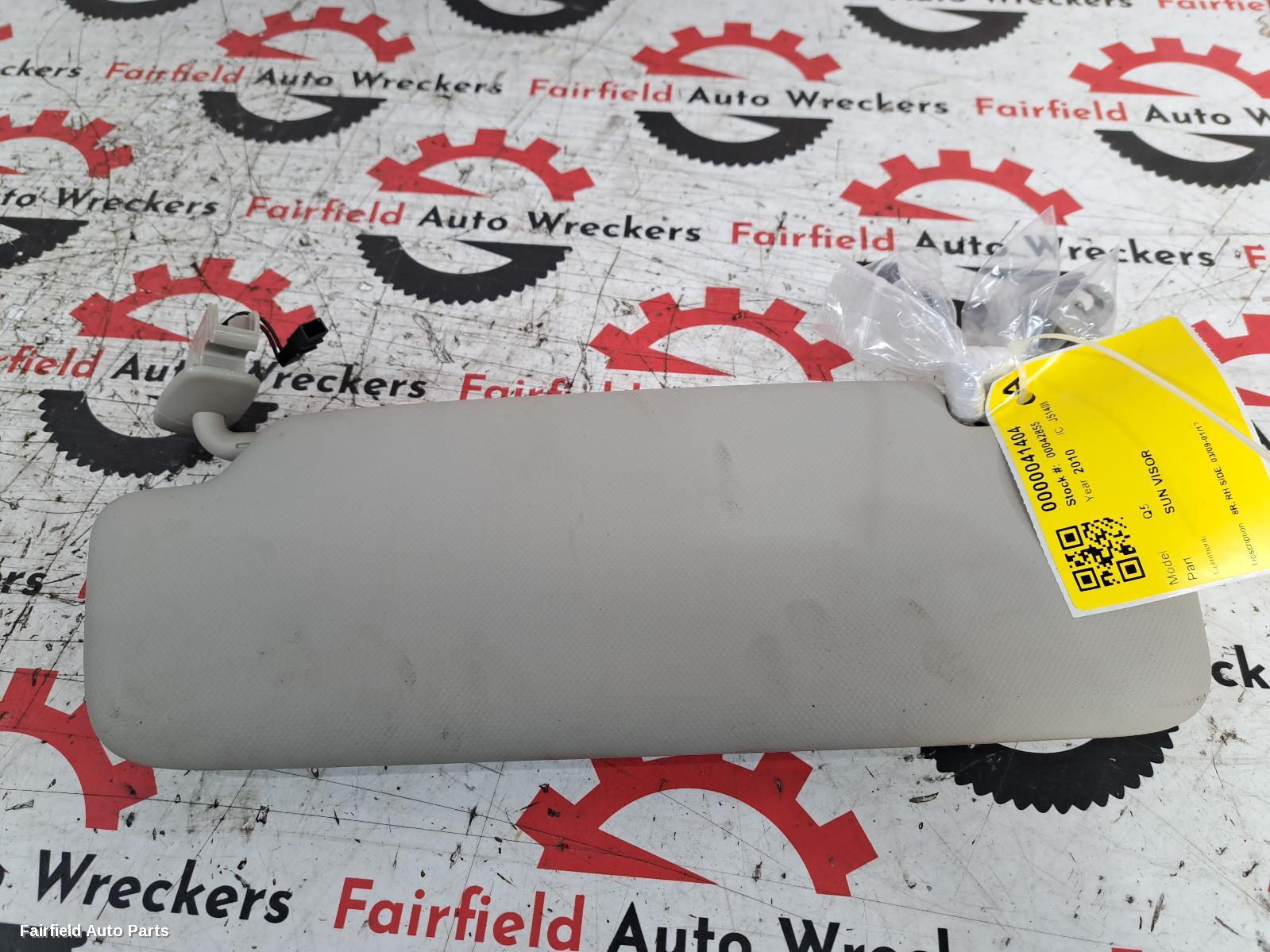 2009-2017 Audi Q5 Sunvisor