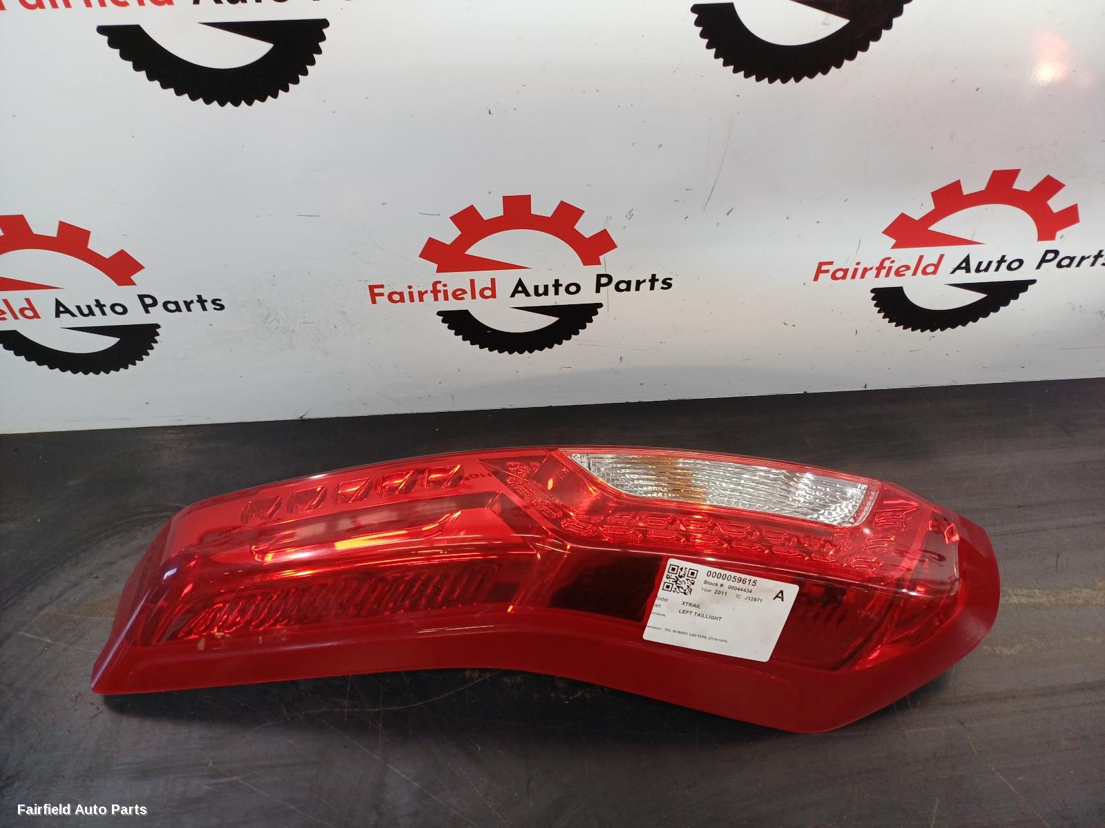 2010-2013 Nissan Xtrail Left Taillight