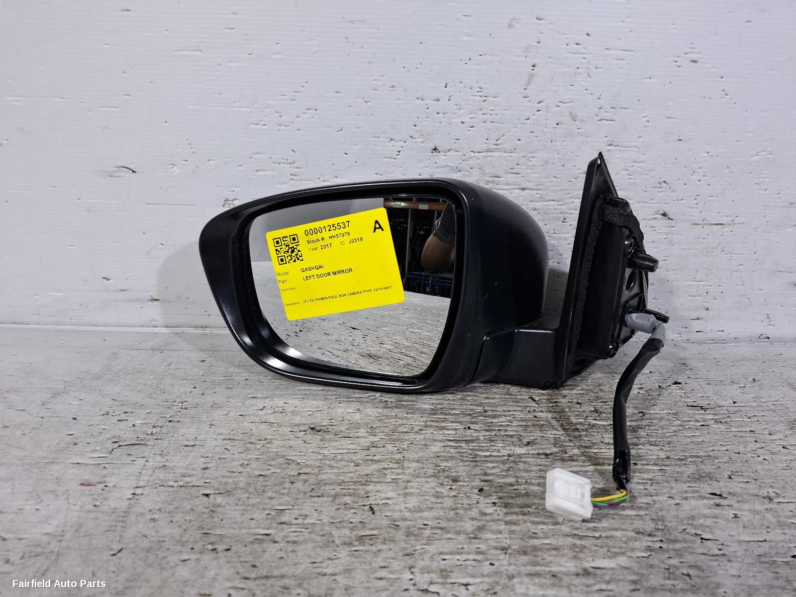 2013-2017 Nissan Qashqai Left Door Mirror