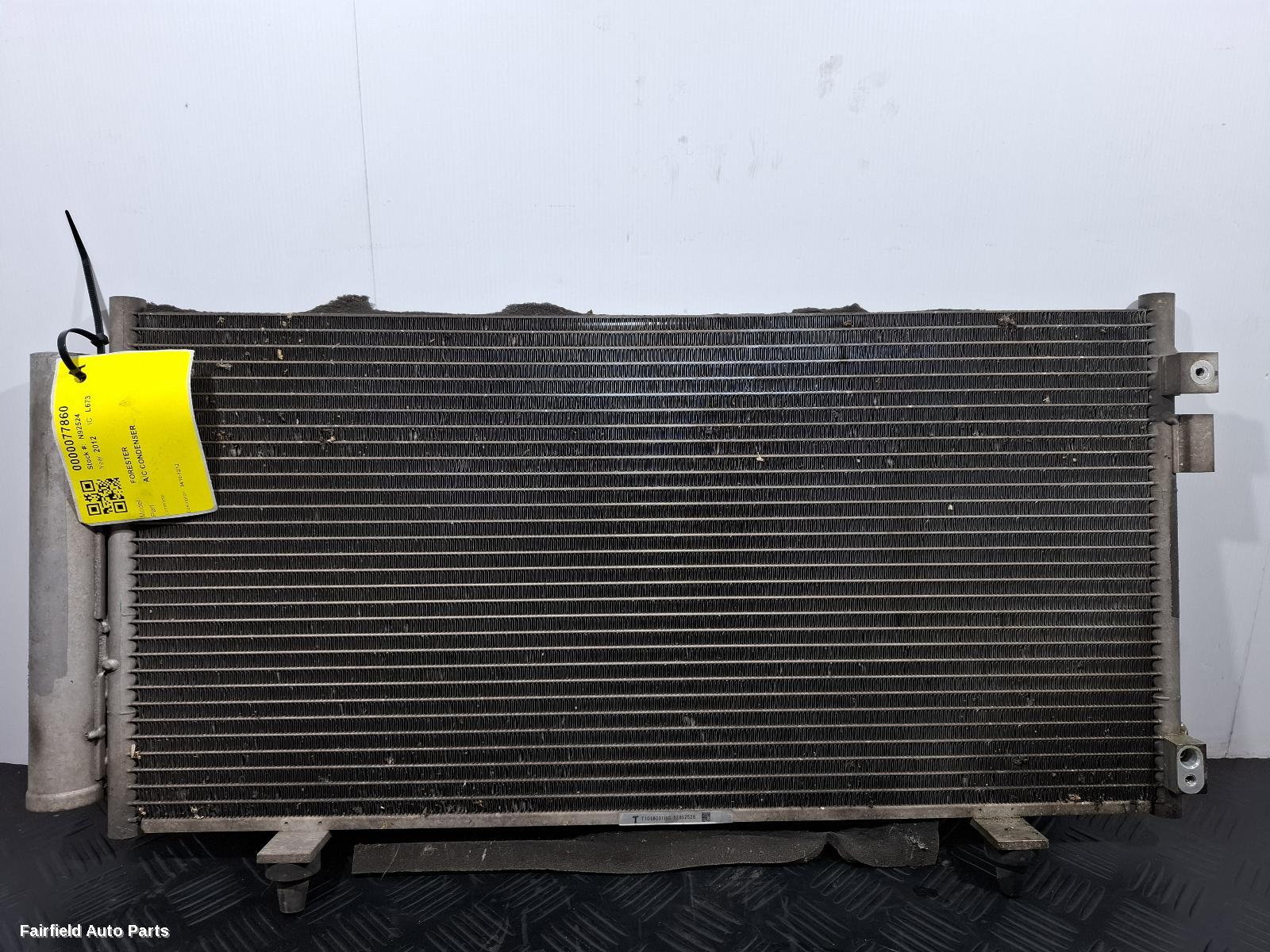 2010-2012 Subaru Forester A C Condenser